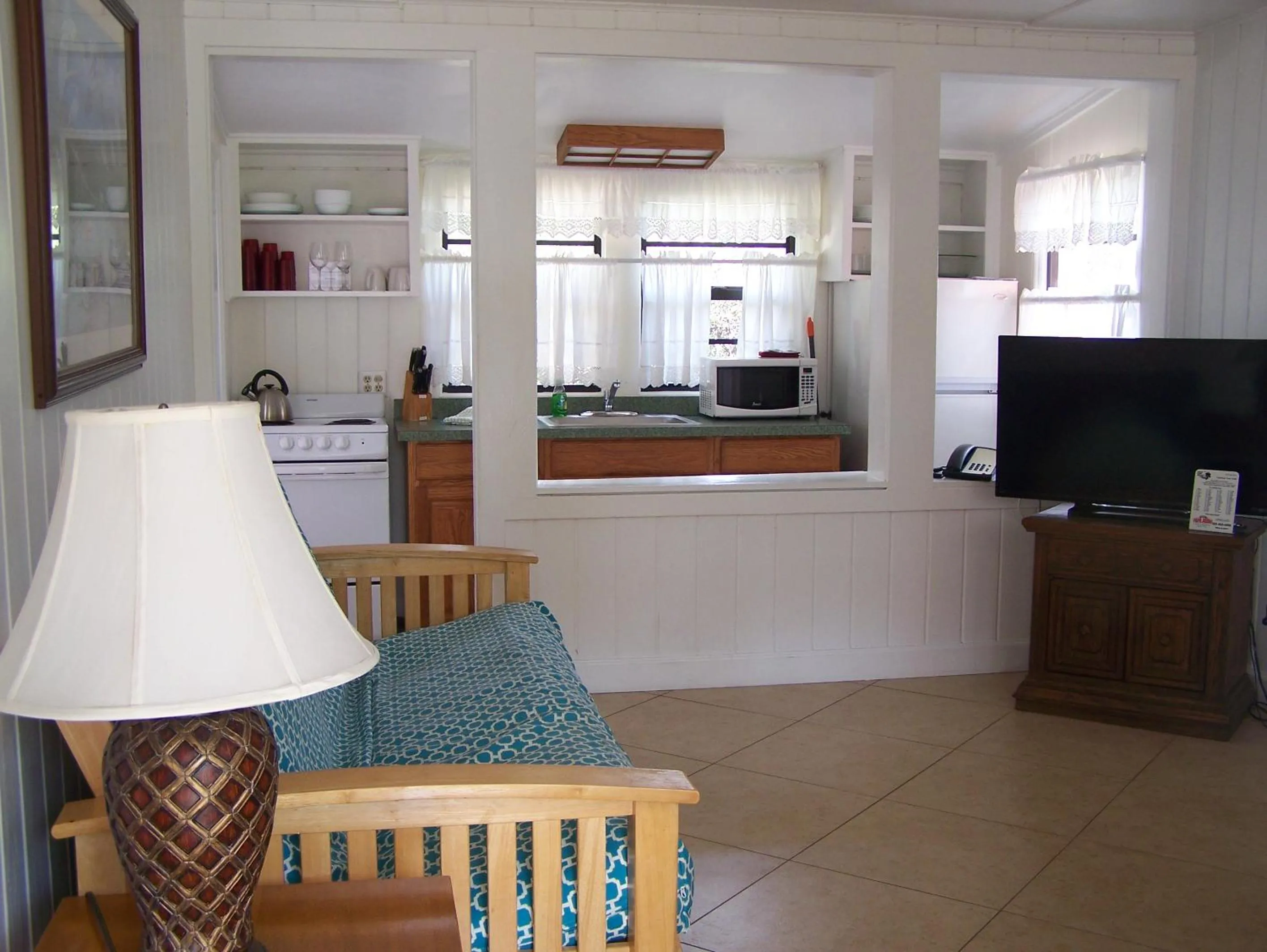Kitchen or kitchenette in Rock Reef Resort