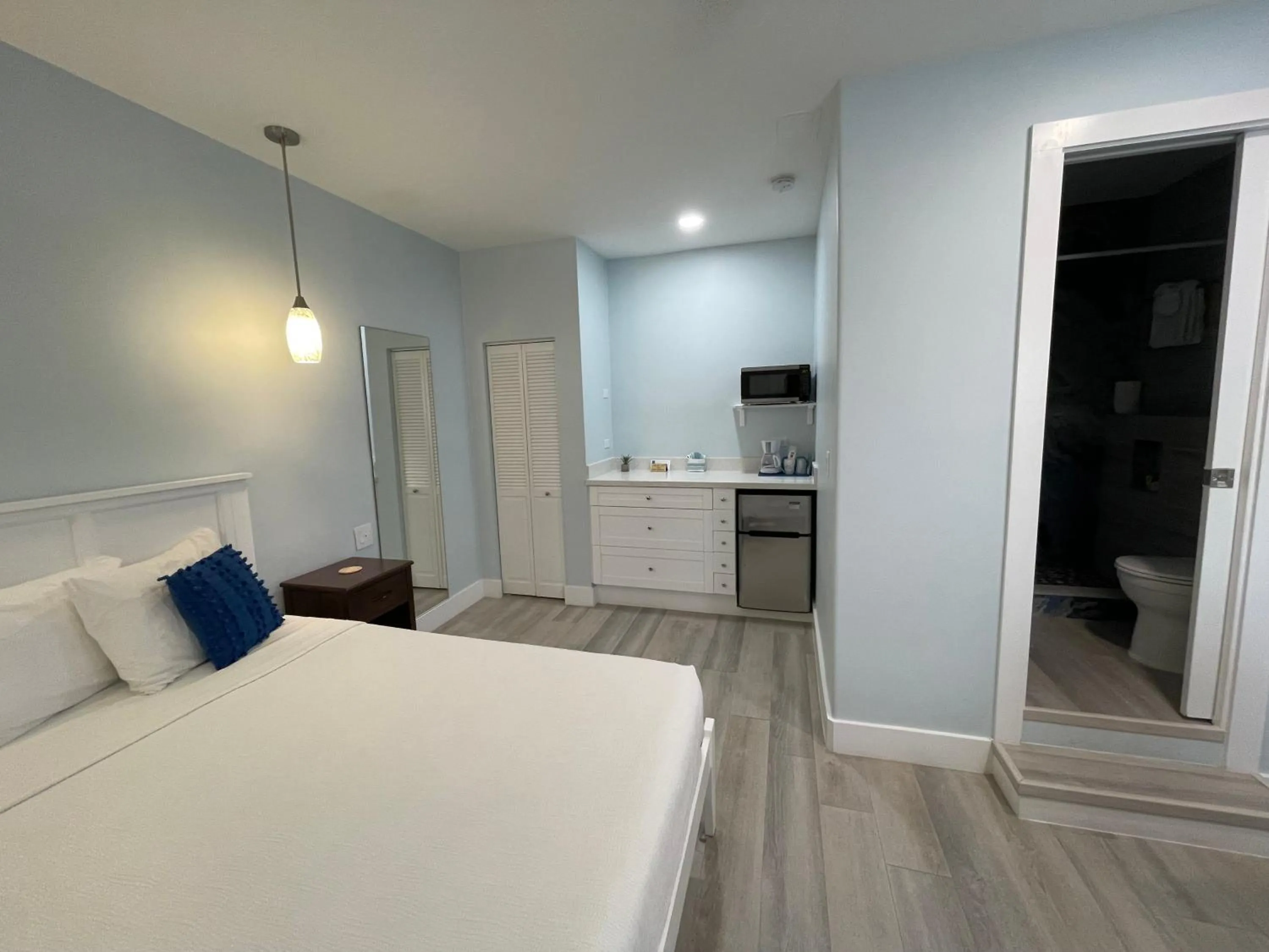 Bed in Rock Reef Resort