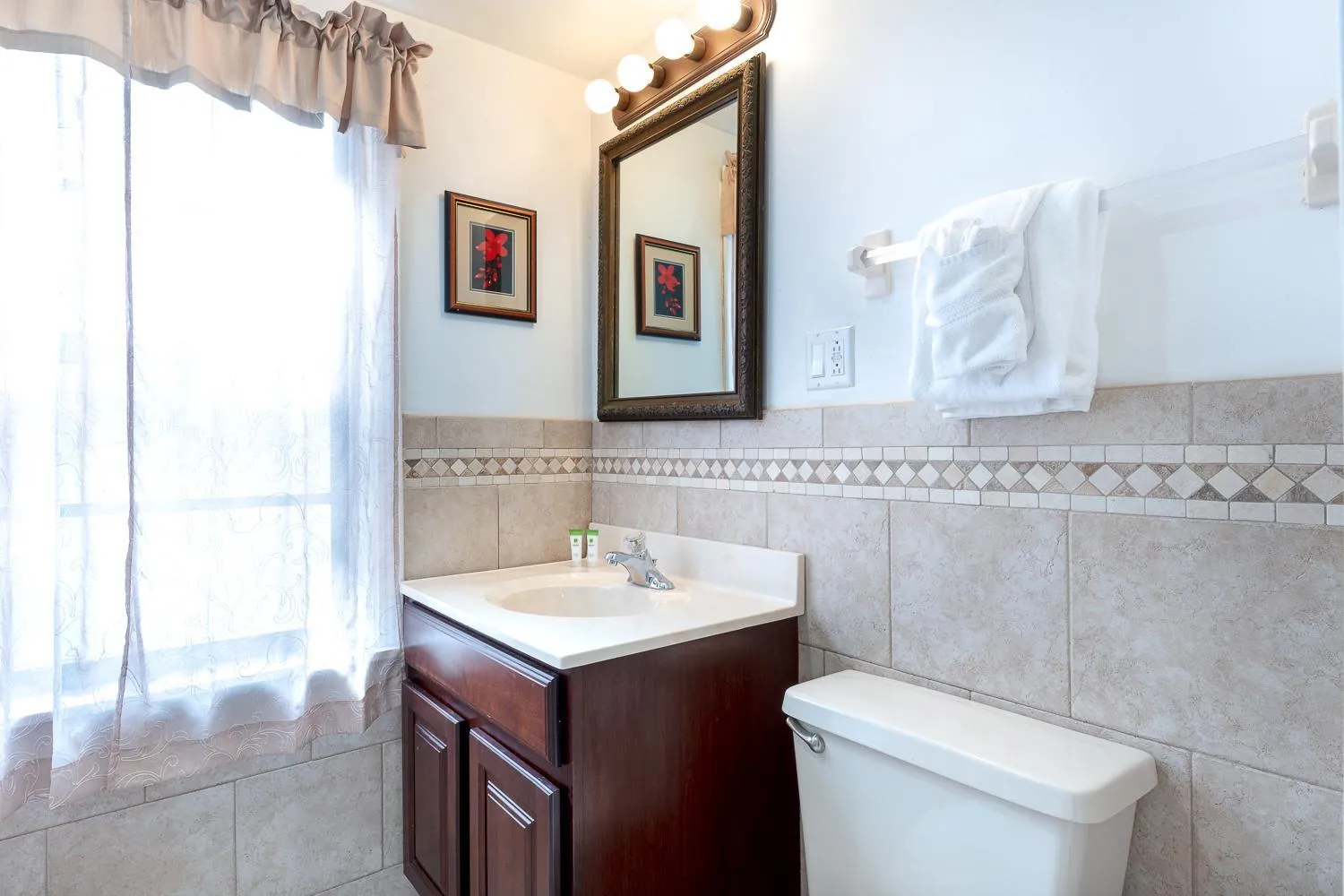 Bathroom in Rock Reef Resort
