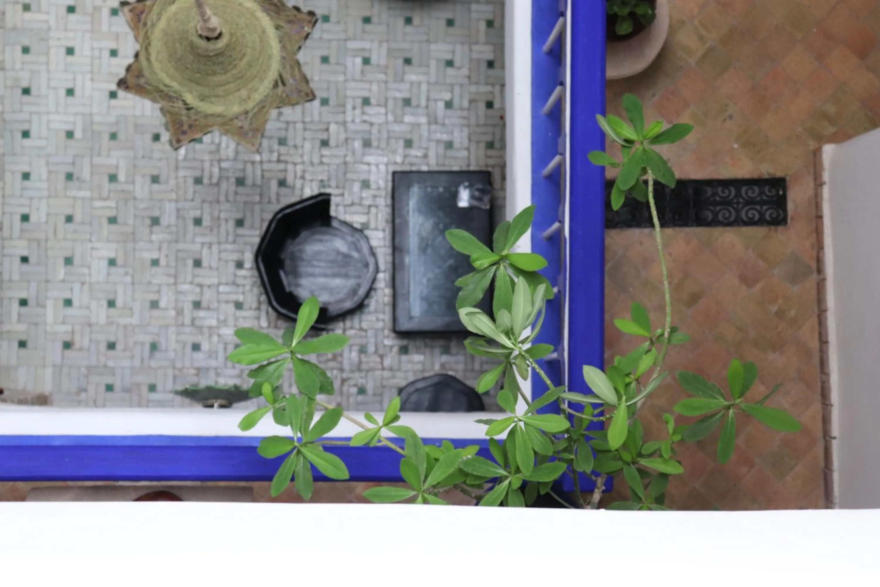 Seating area in Hotel Dar El Qdima