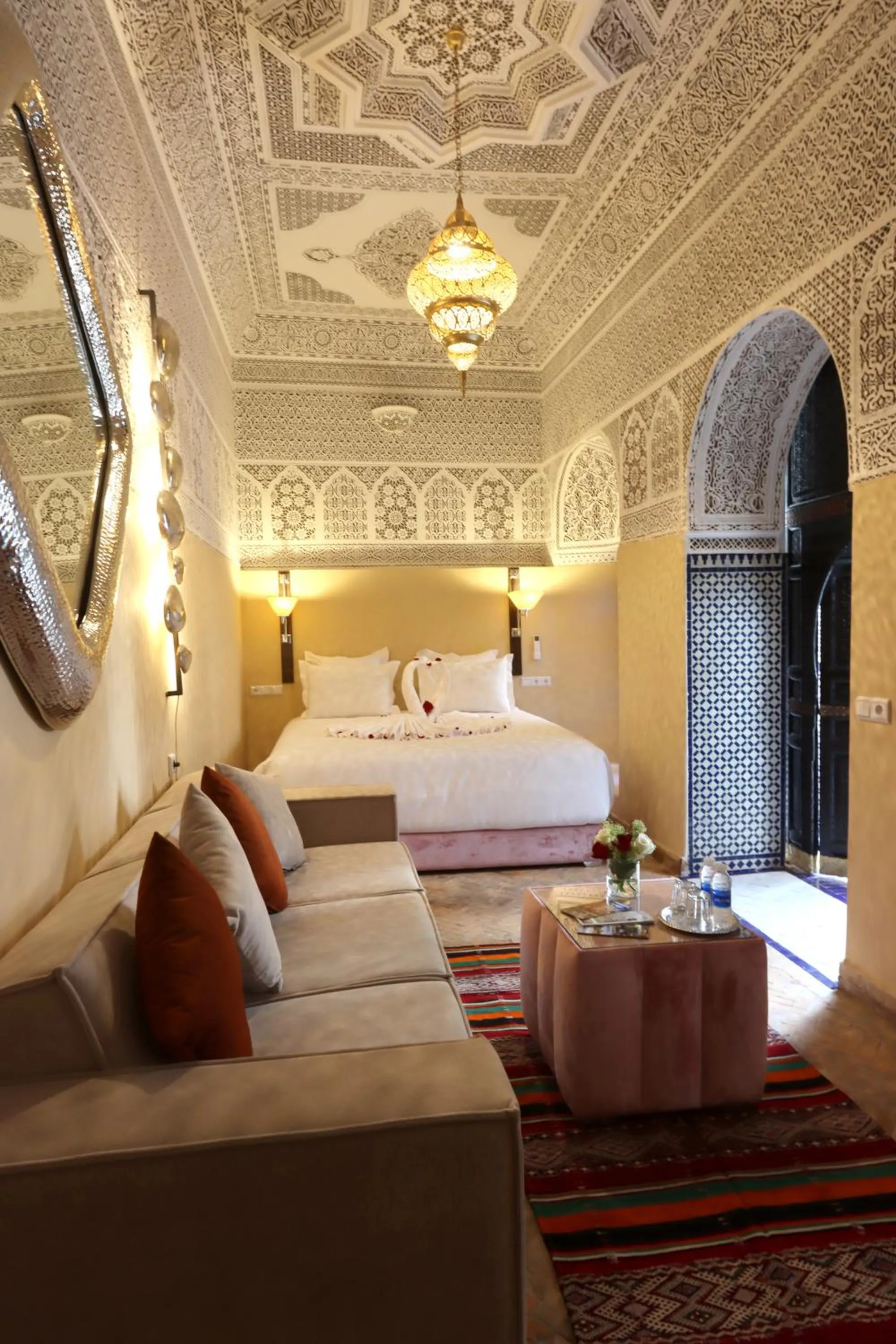 Deluxe Double Room in Riad Atlas Mejbar - Adults Only