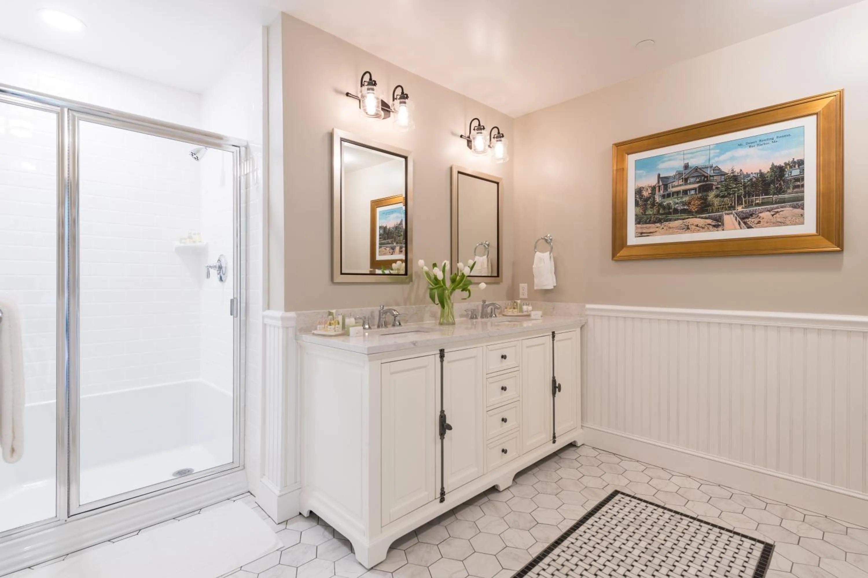Bathroom in Bar Harbor Inn and Spa