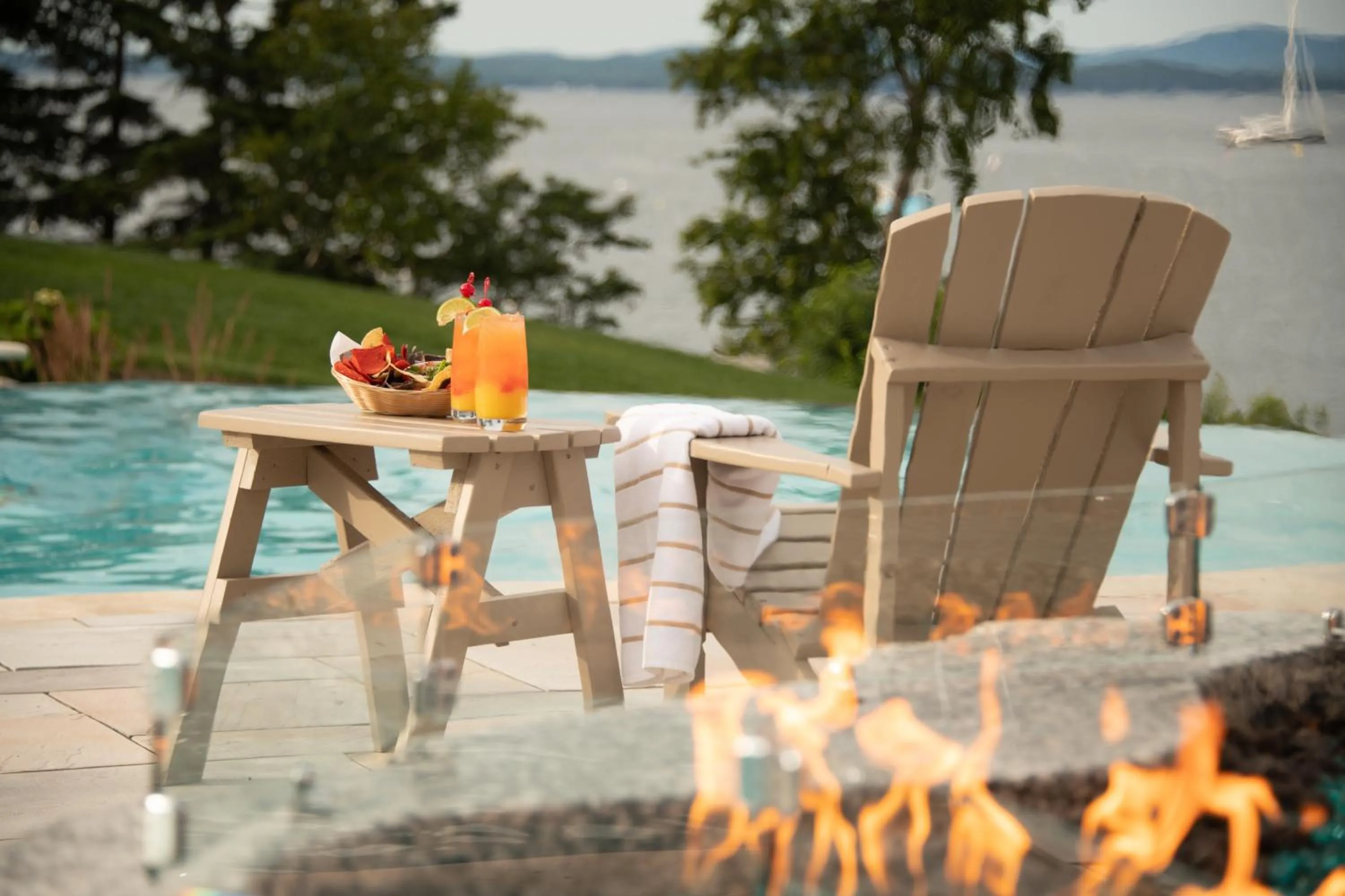 Balcony/Terrace in Bar Harbor Inn and Spa