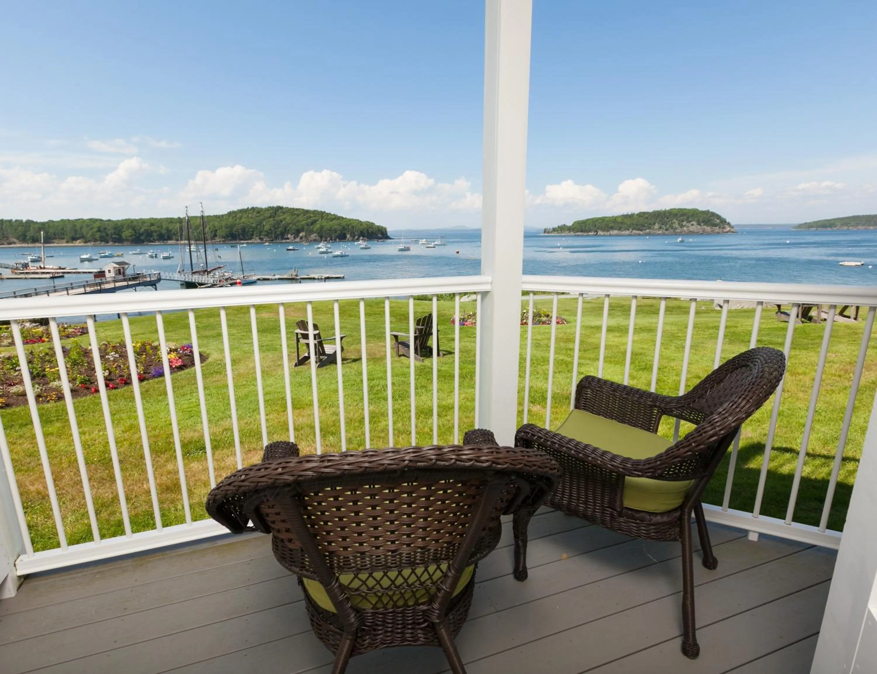 Balcony/Terrace in Bar Harbor Inn and Spa