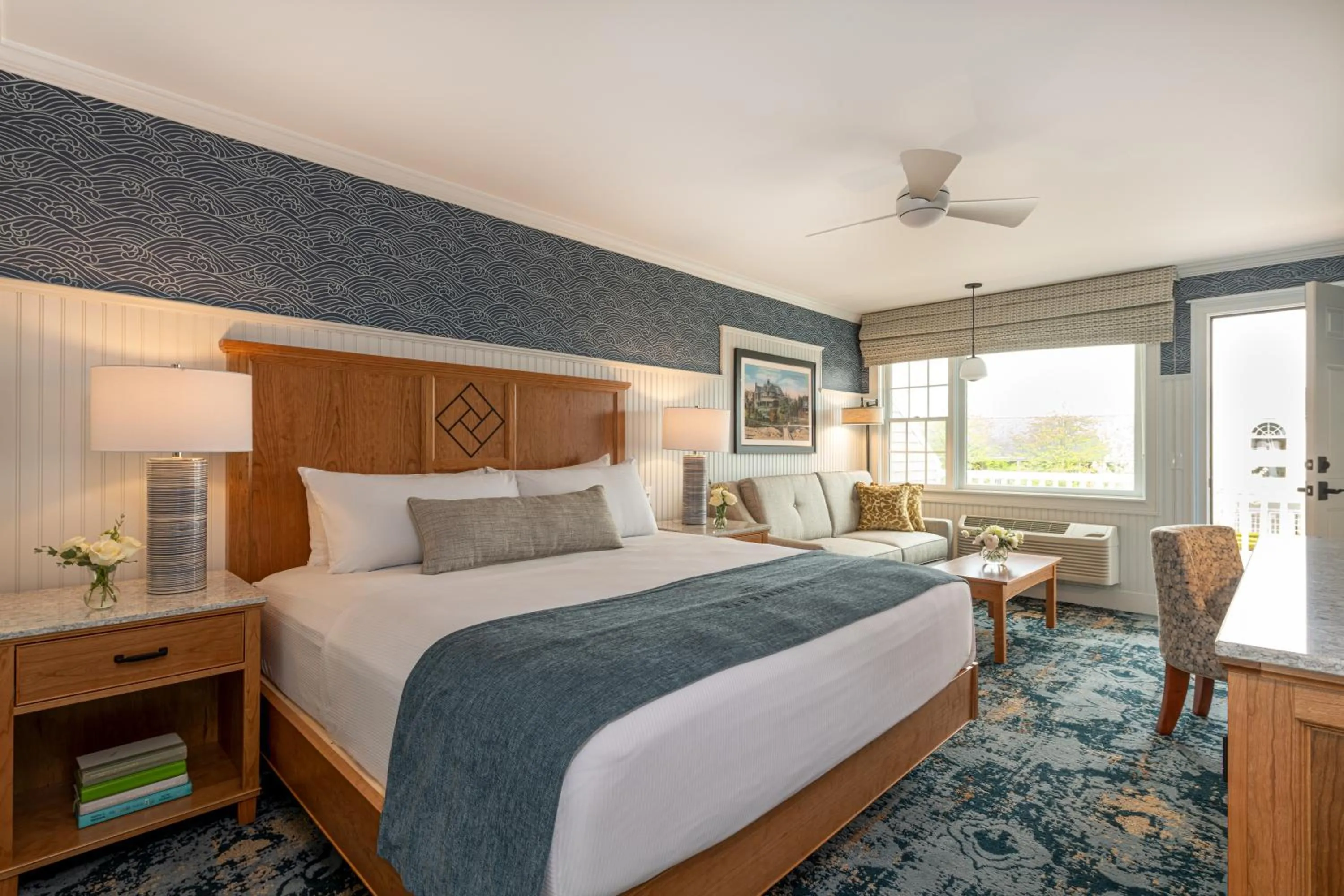 Photo of the whole room, Bed in Bar Harbor Inn and Spa