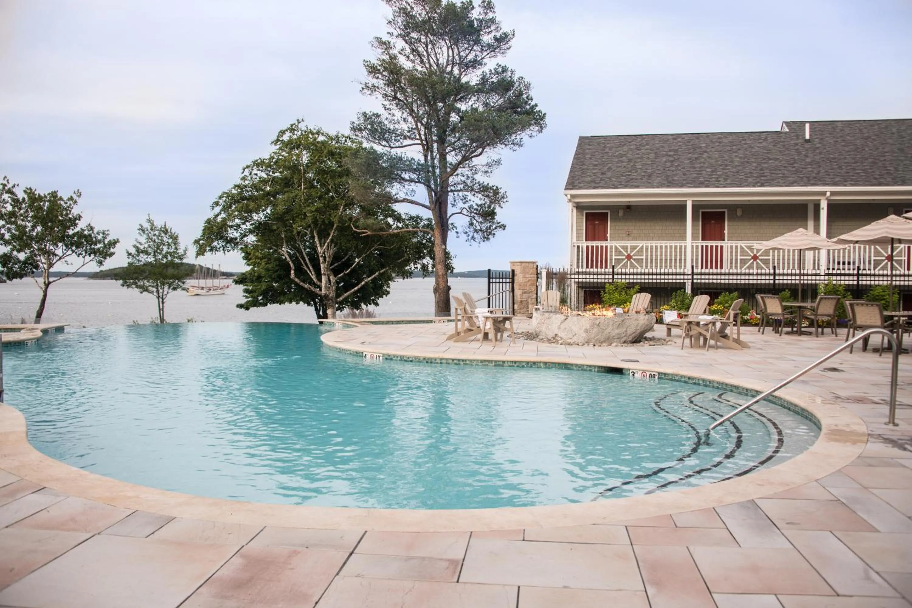 Swimming pool in Bar Harbor Inn and Spa