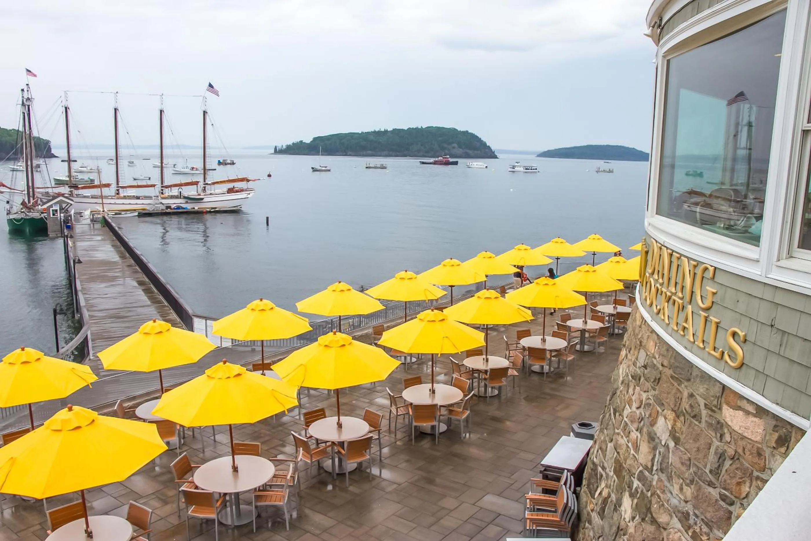 Restaurant/places to eat in Bar Harbor Inn and Spa