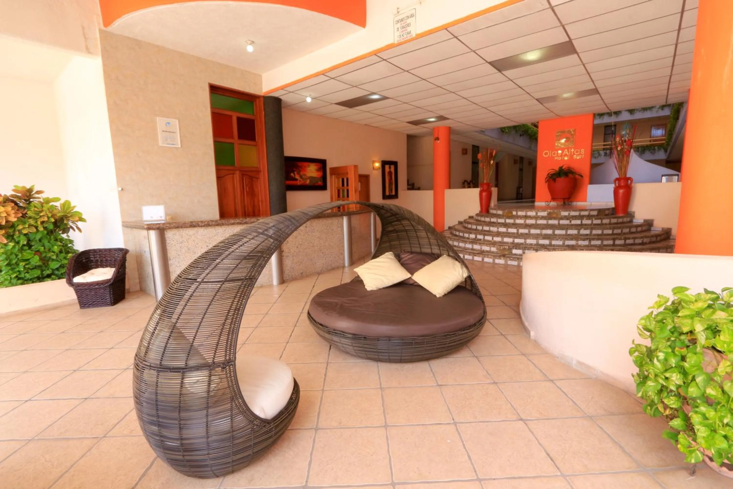 Lobby or reception in Surf Olas Altas
