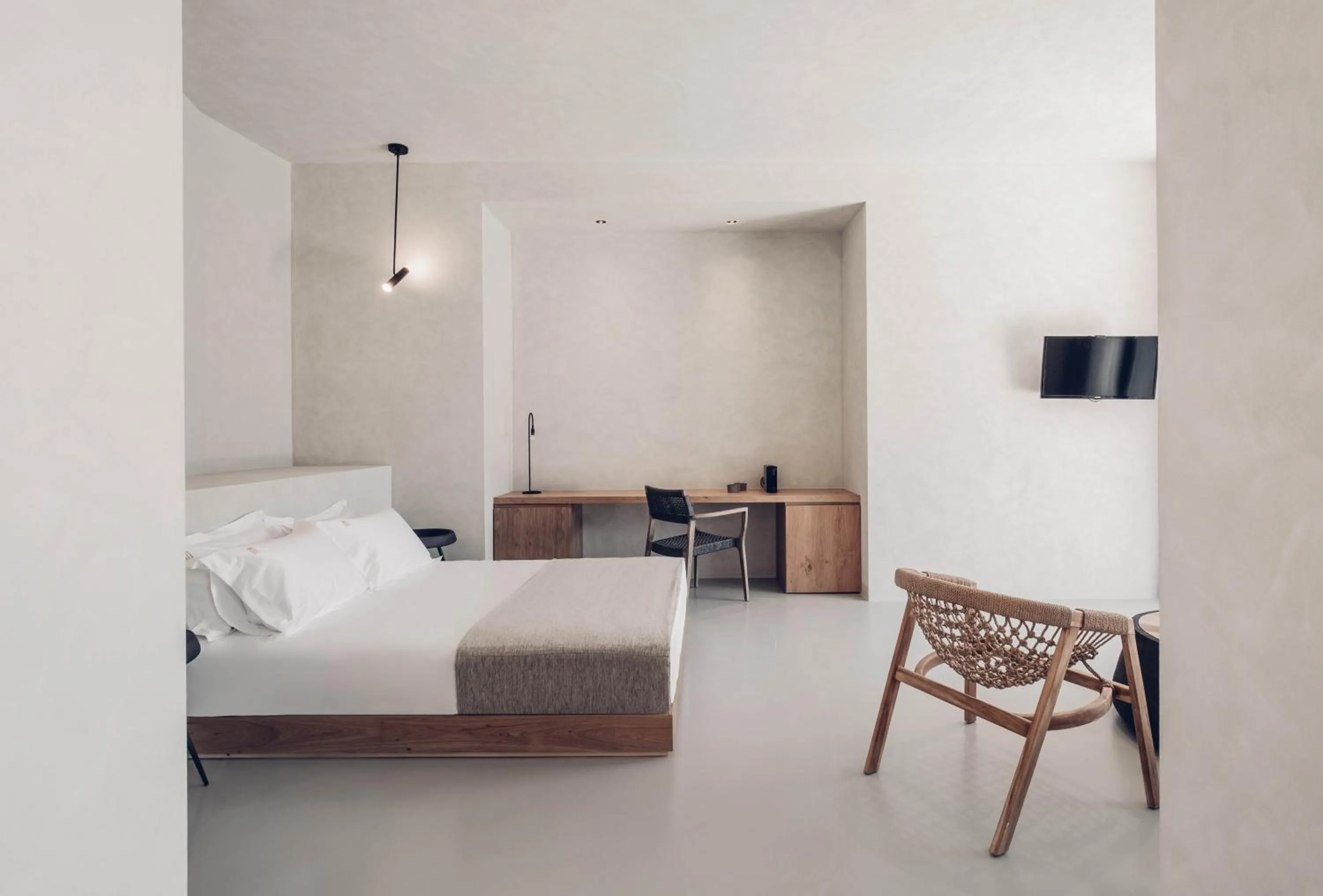 Bed in Monastery Estate Retreat