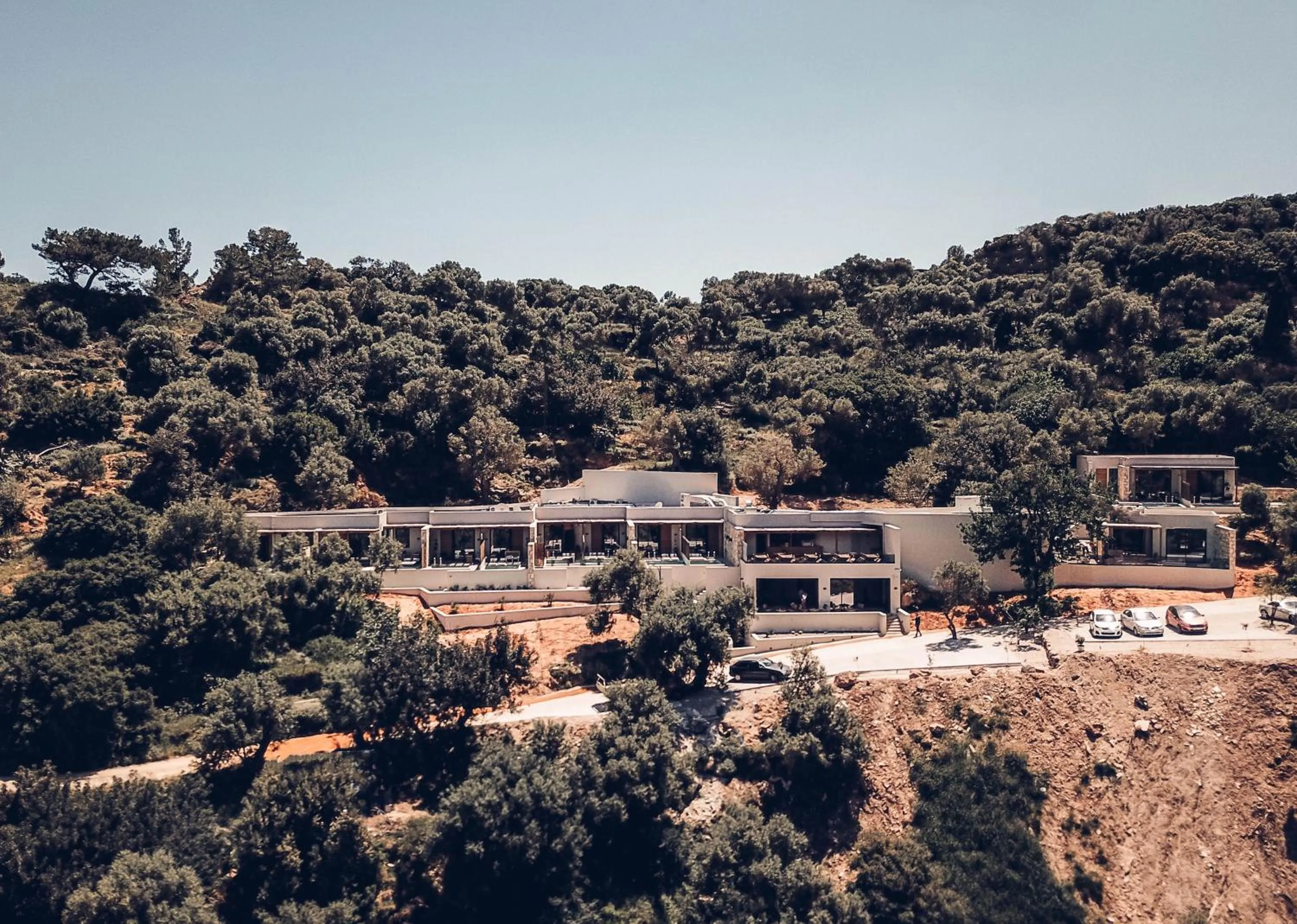 Property building in Monastery Estate Retreat