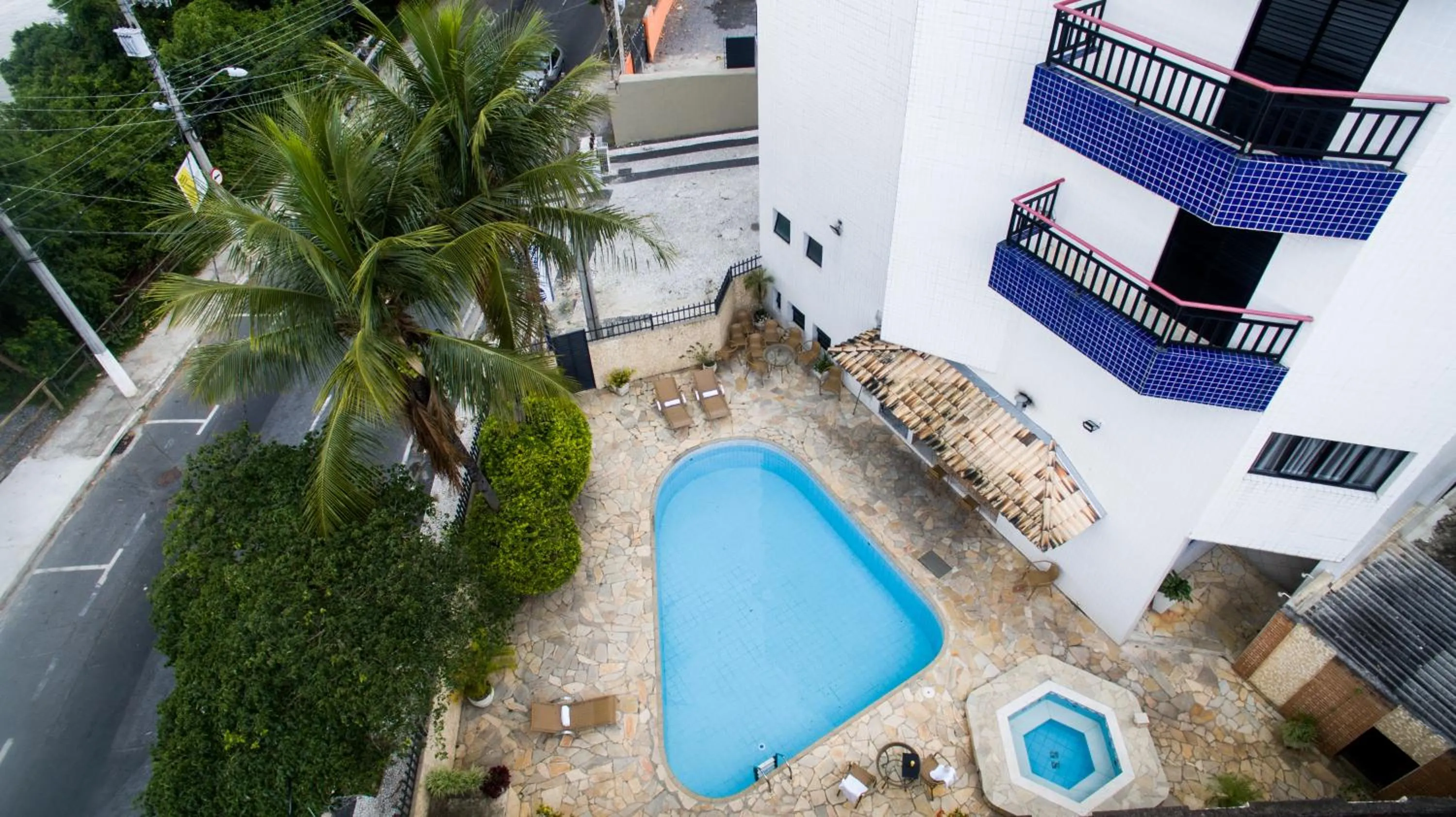 Bird's eye view in Hotel Brisa Rio