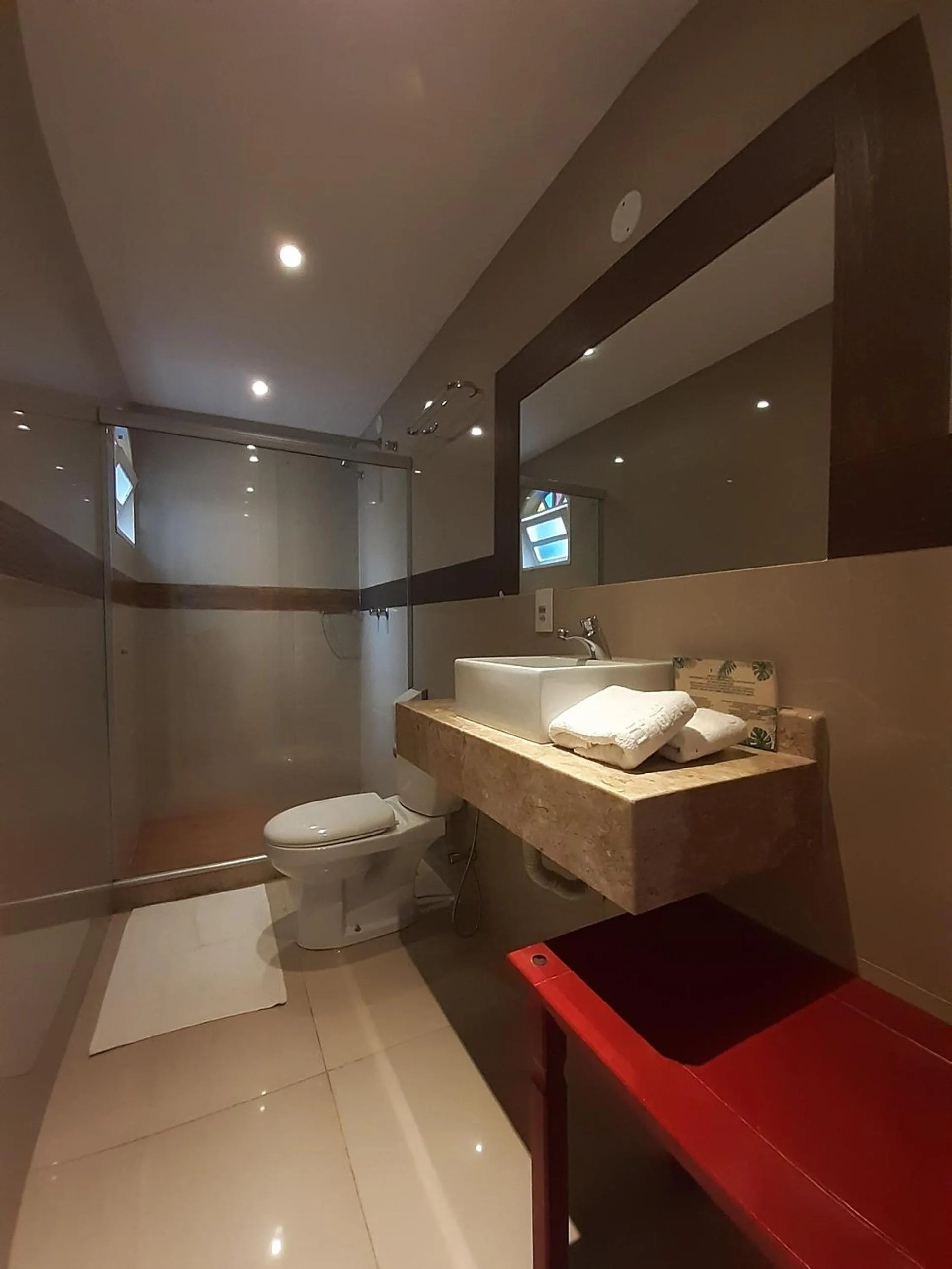 Bathroom in Pousada da Prainha