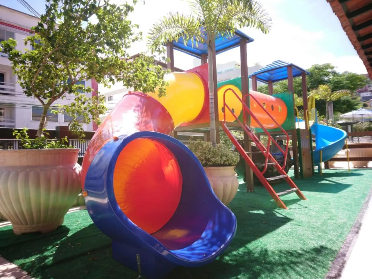 Children play ground in Pousada da Prainha