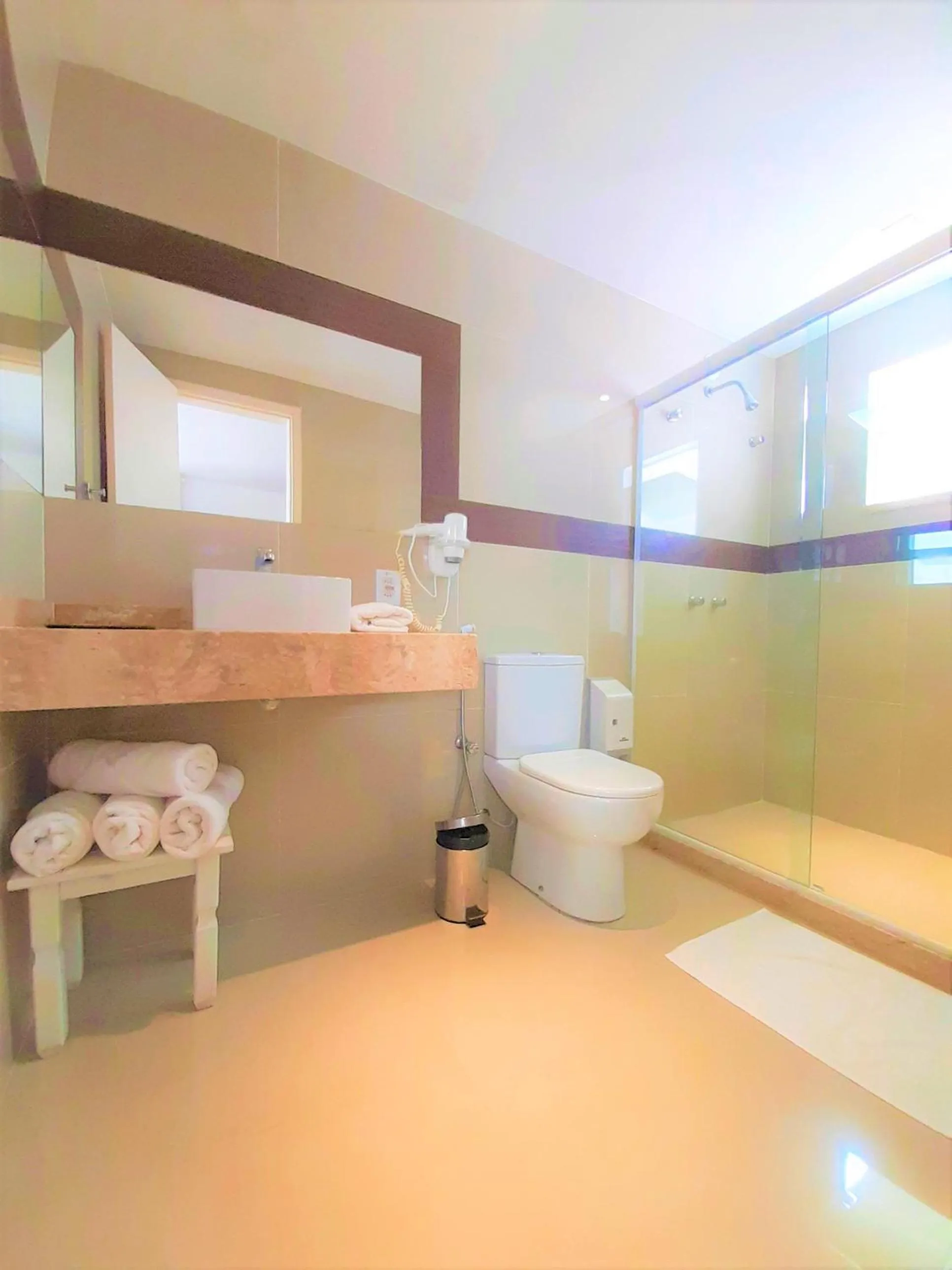 Bathroom in Pousada da Prainha