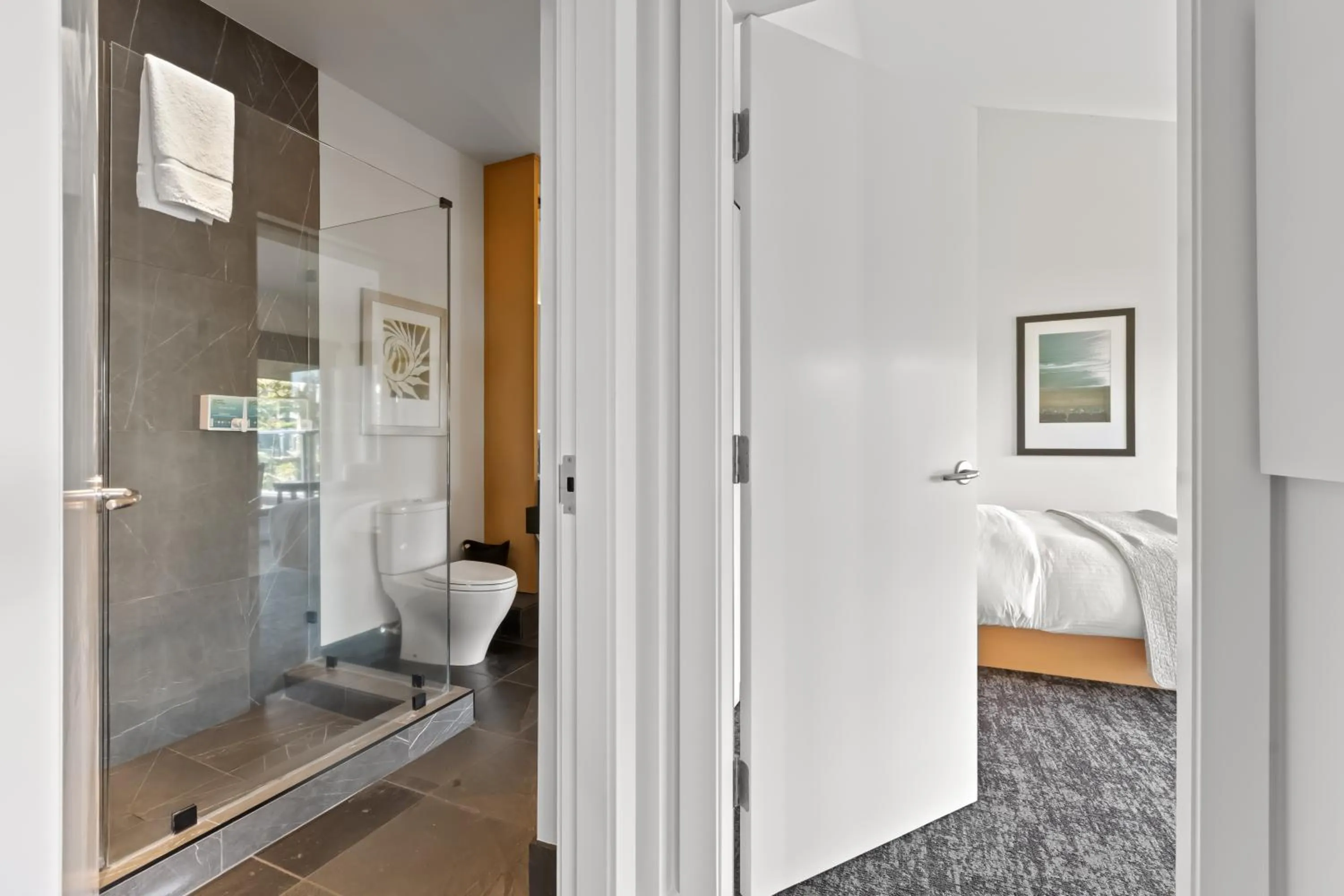 Bed in Black Rock Oceanfront Resort