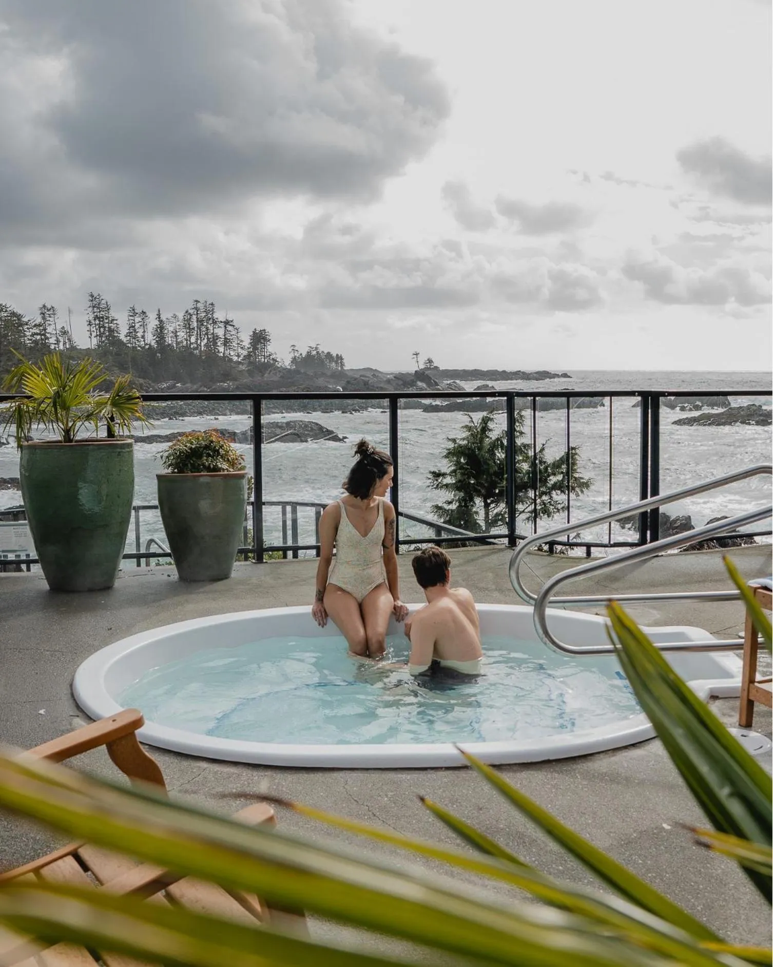 Hot Tub in Black Rock Oceanfront Resort