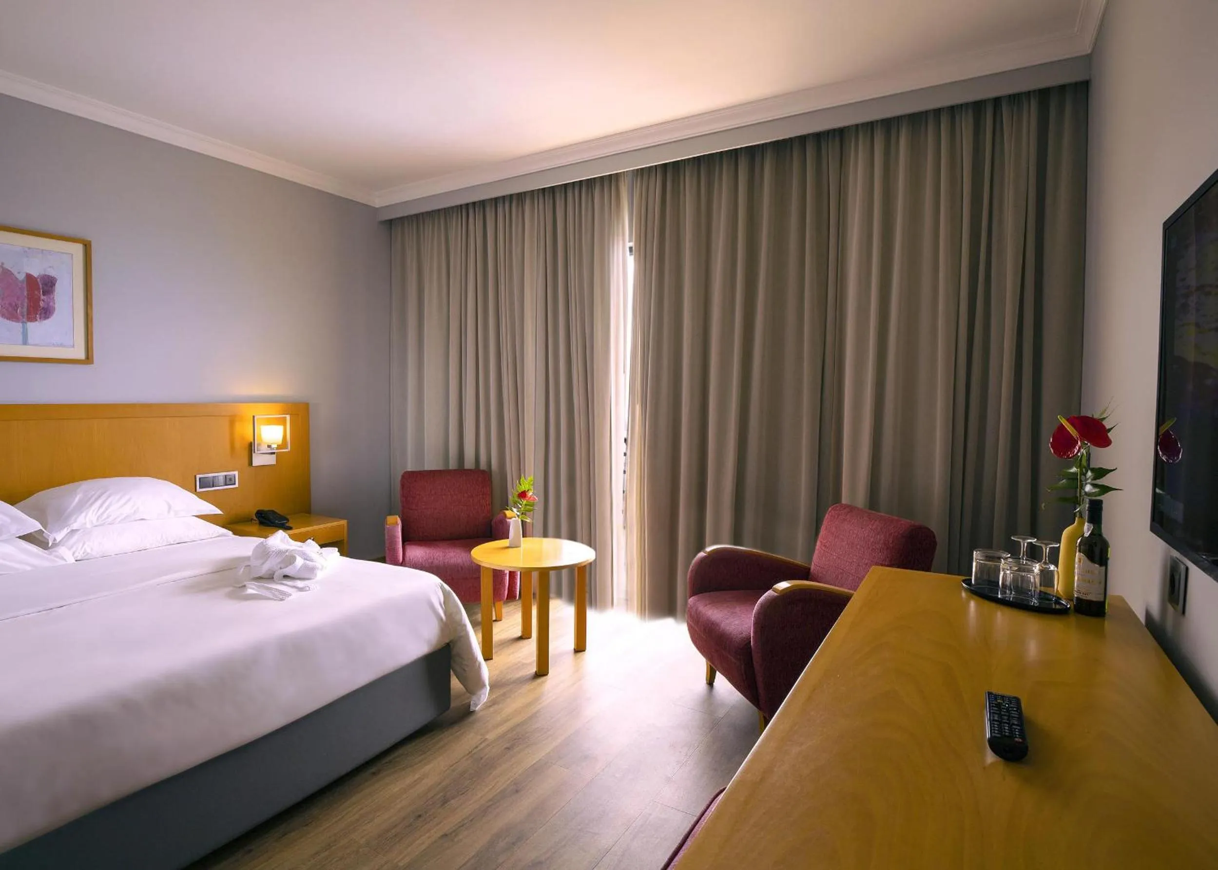 Bed in Madeira Panorâmico Hotel