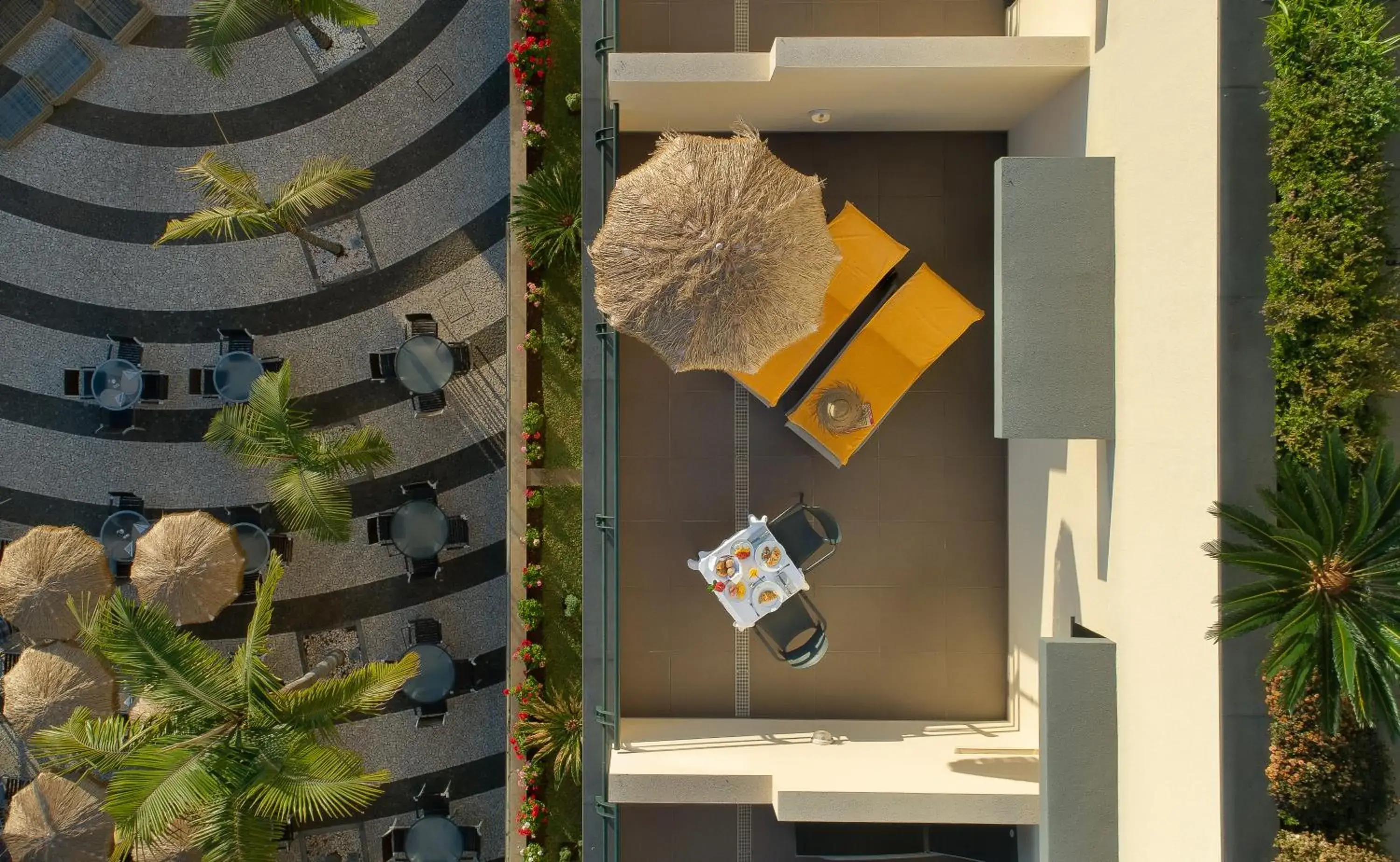 Bird's eye view in Madeira Panorâmico Hotel Bird's eye view in Madeira Panorâmico Hotel