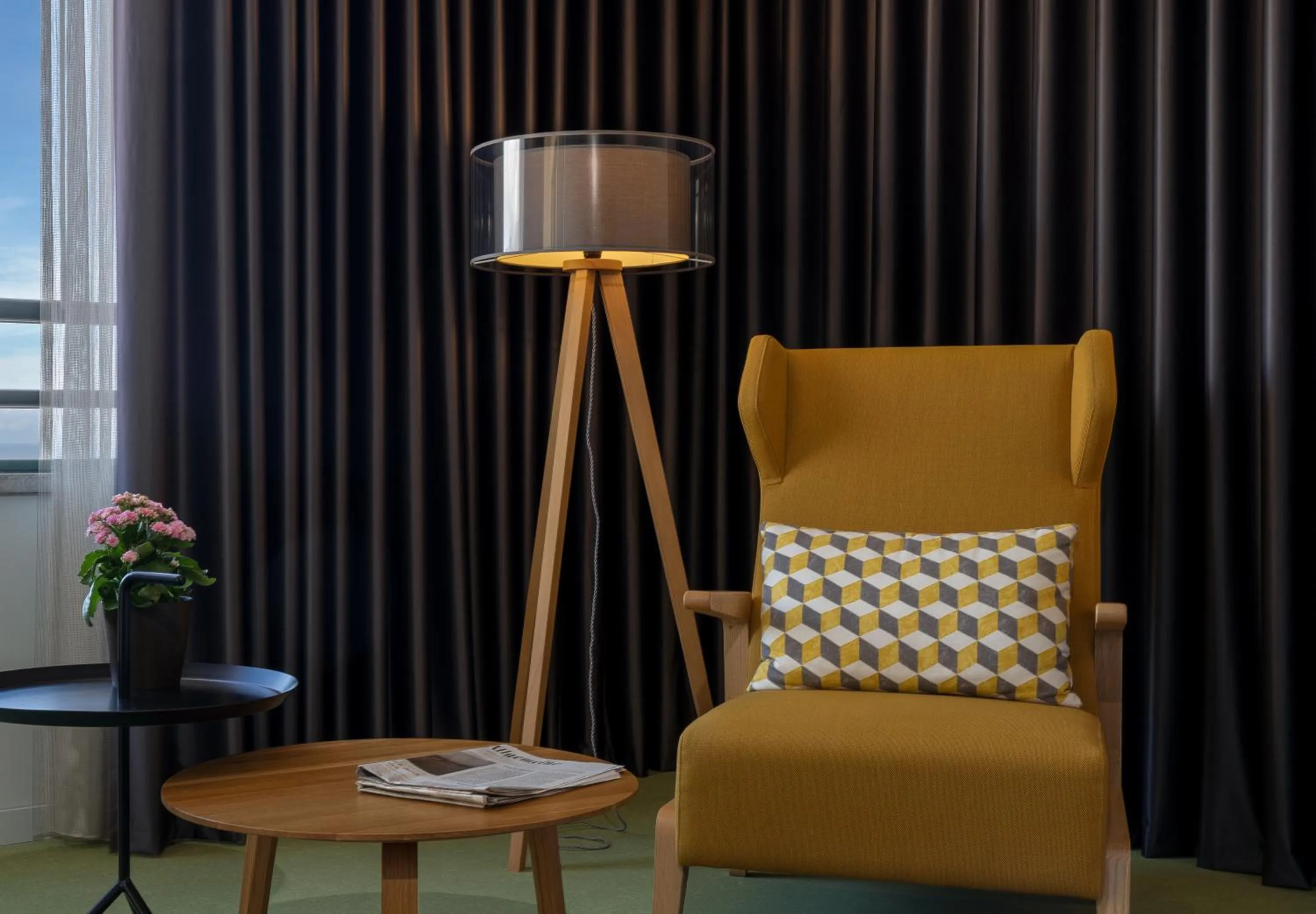 Seating area in Madeira Panorâmico Hotel