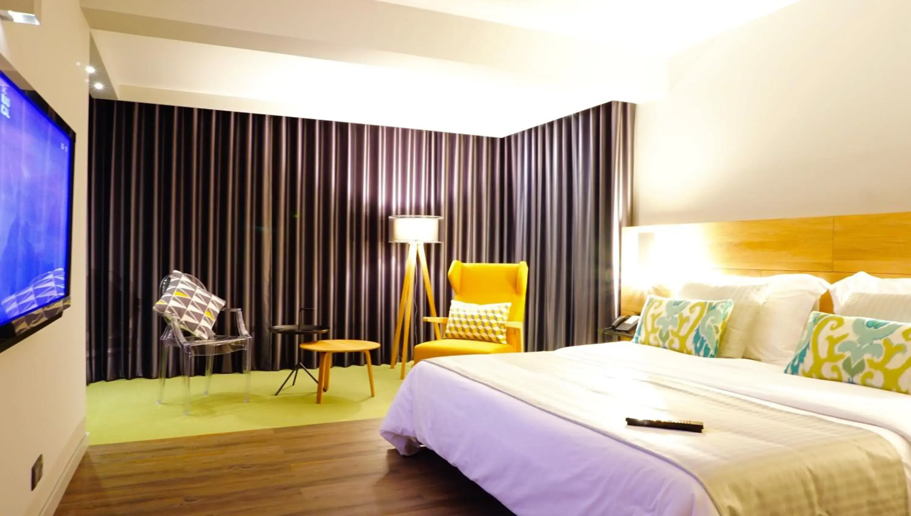 Sea view, Bed in Madeira Panorâmico Hotel Sea view, Bed in Madeira Panorâmico Hotel