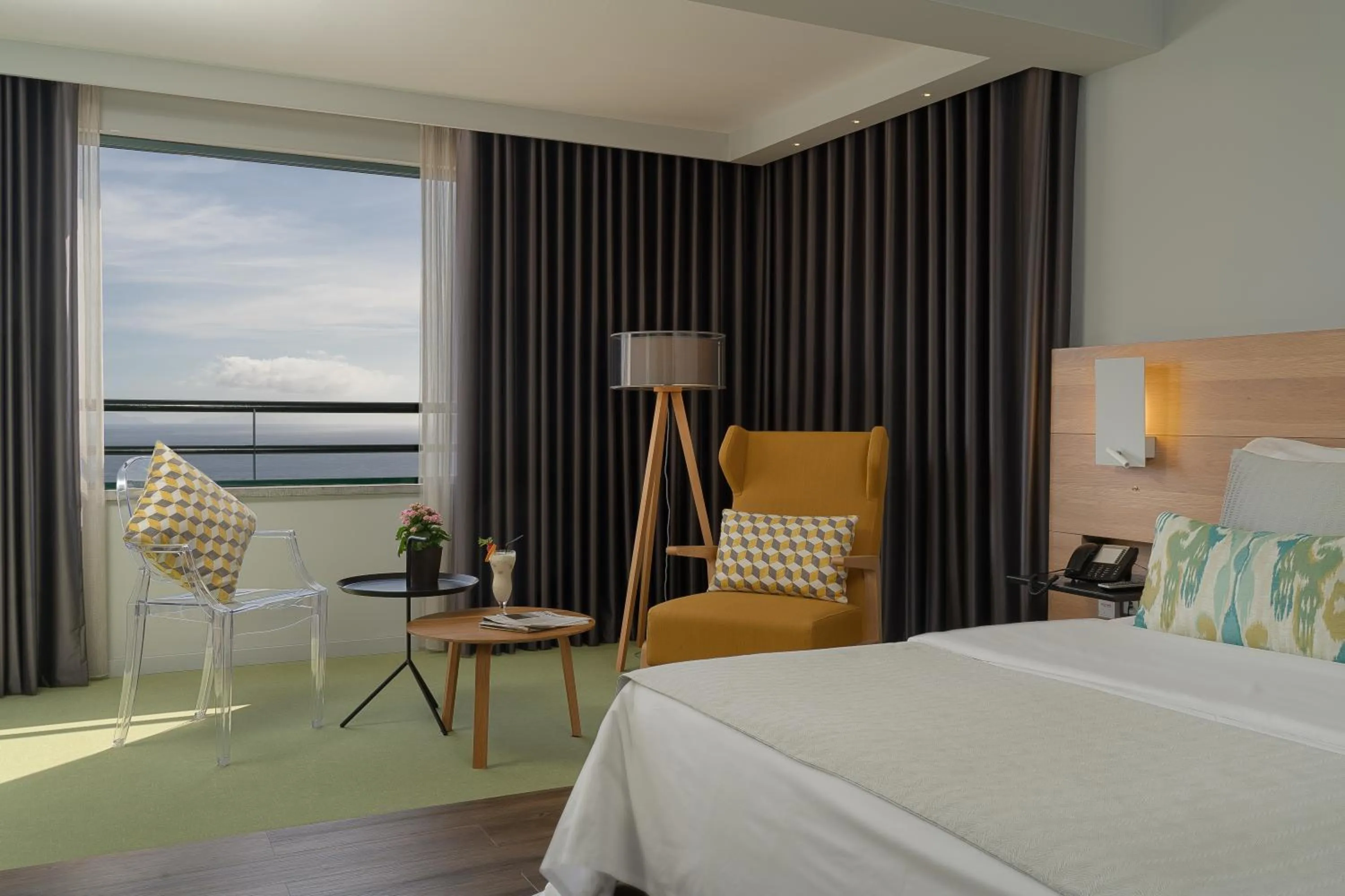 Bed in Madeira Panorâmico Hotel