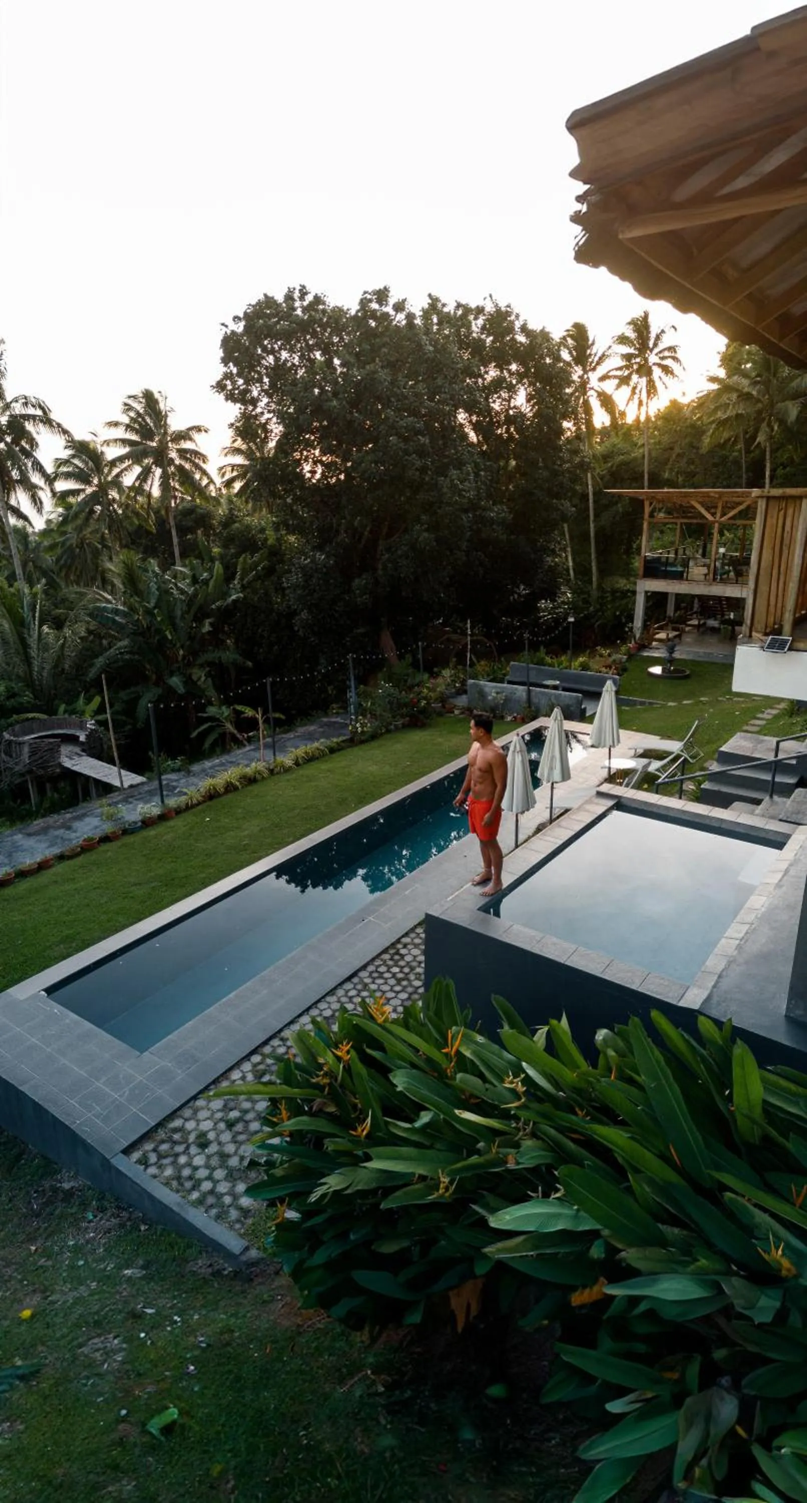 Pool view in Bintana sa Paraiso Binunsaran