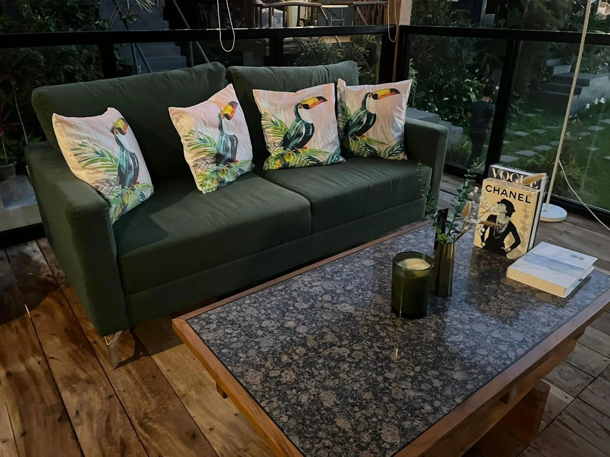 Seating area in Bintana sa Paraiso Binunsaran