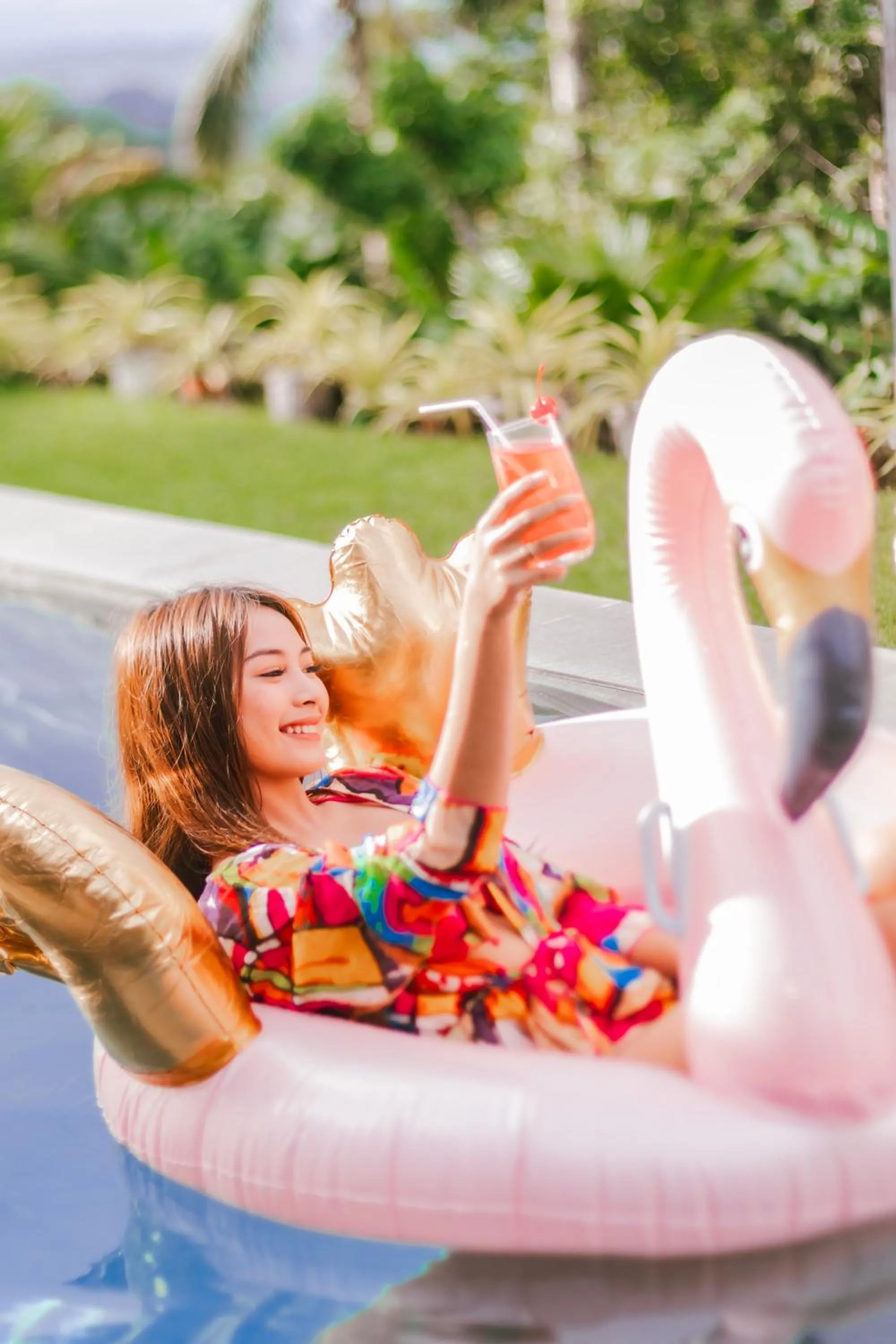 Swimming pool in Bintana sa Paraiso Binunsaran