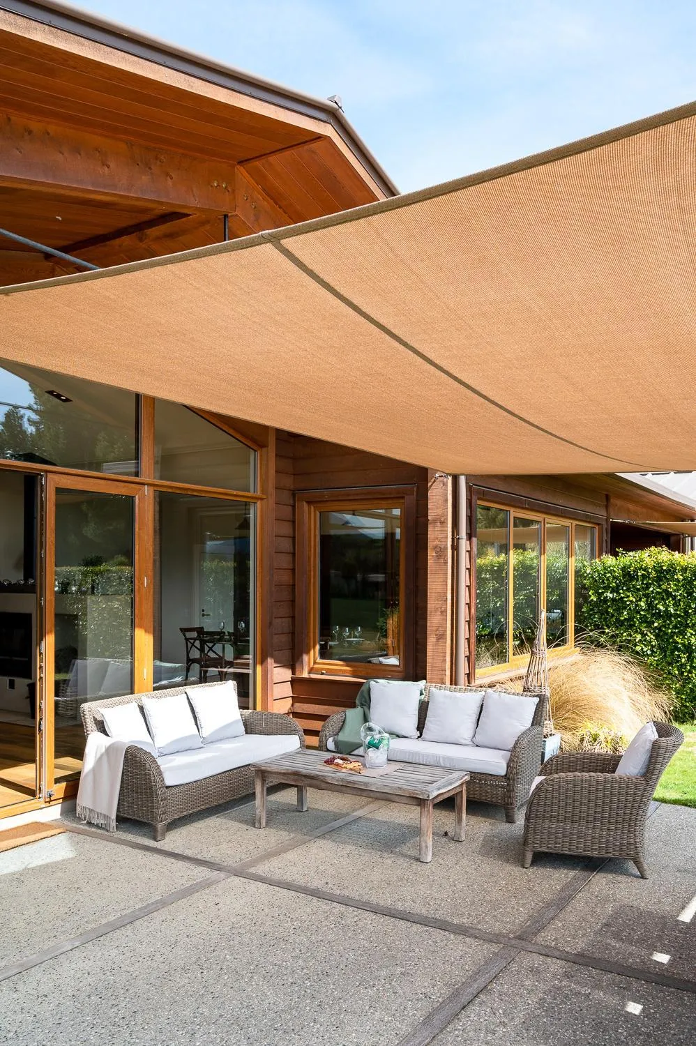 Patio in Wanaka Haven Lodge Accommodation