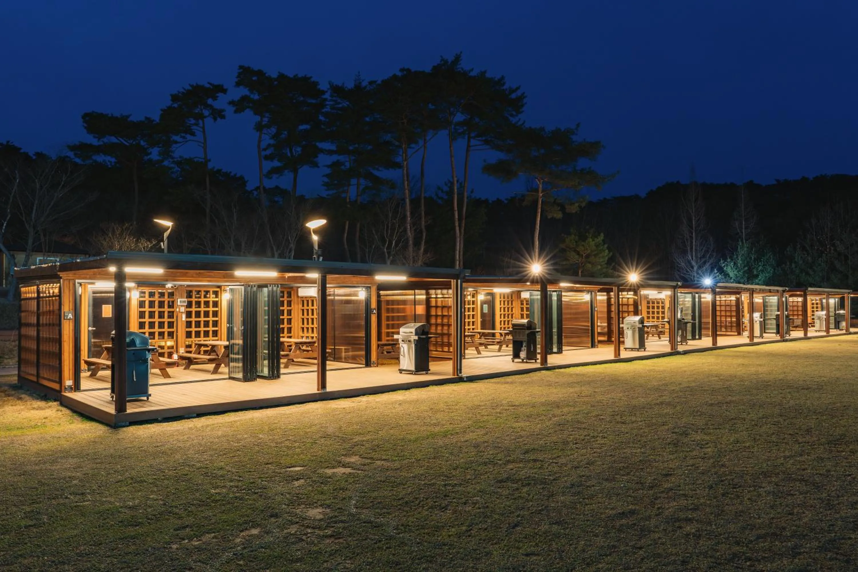 BBQ facilities in The Suites Hotel Namwon