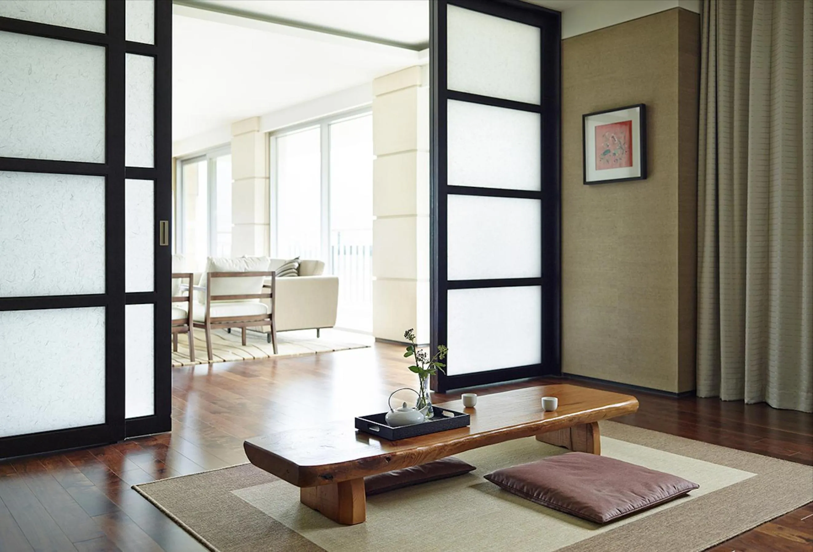 Living room in The Suites Hotel Namwon