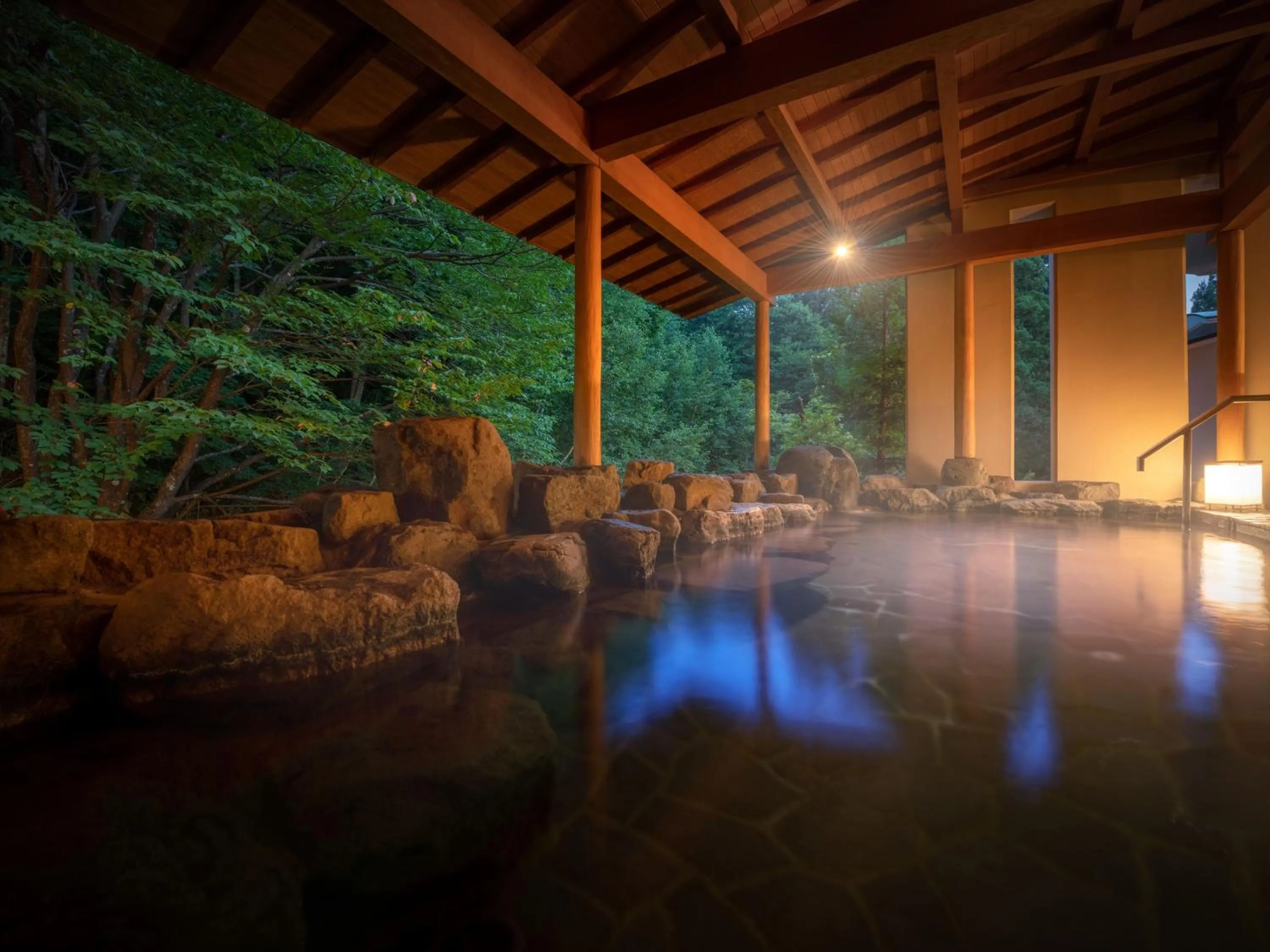 Open Air Bath in Zao Shiki no Hotel