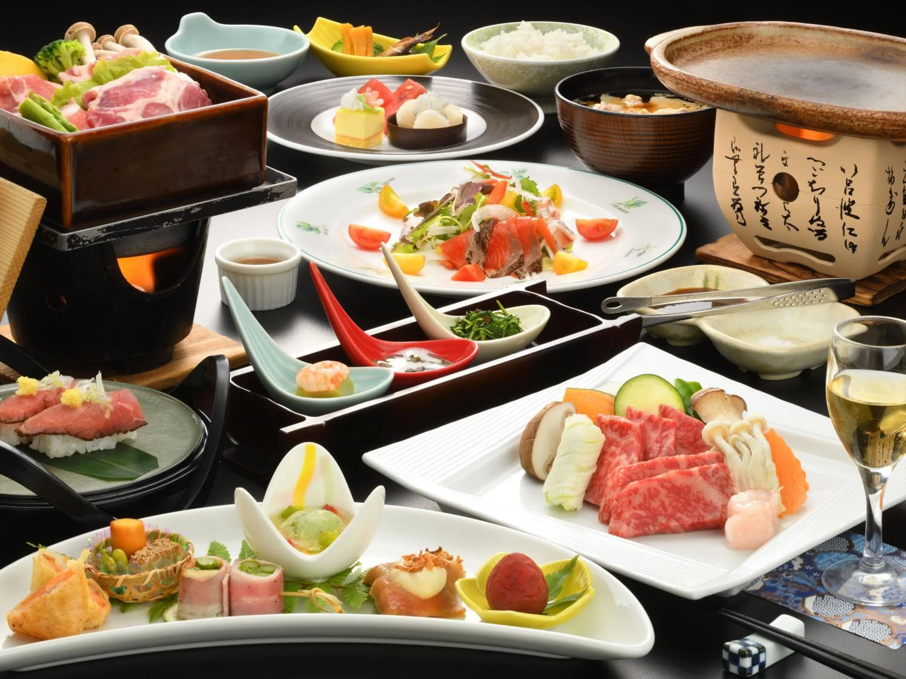 Food close-up in Zao Shiki no Hotel