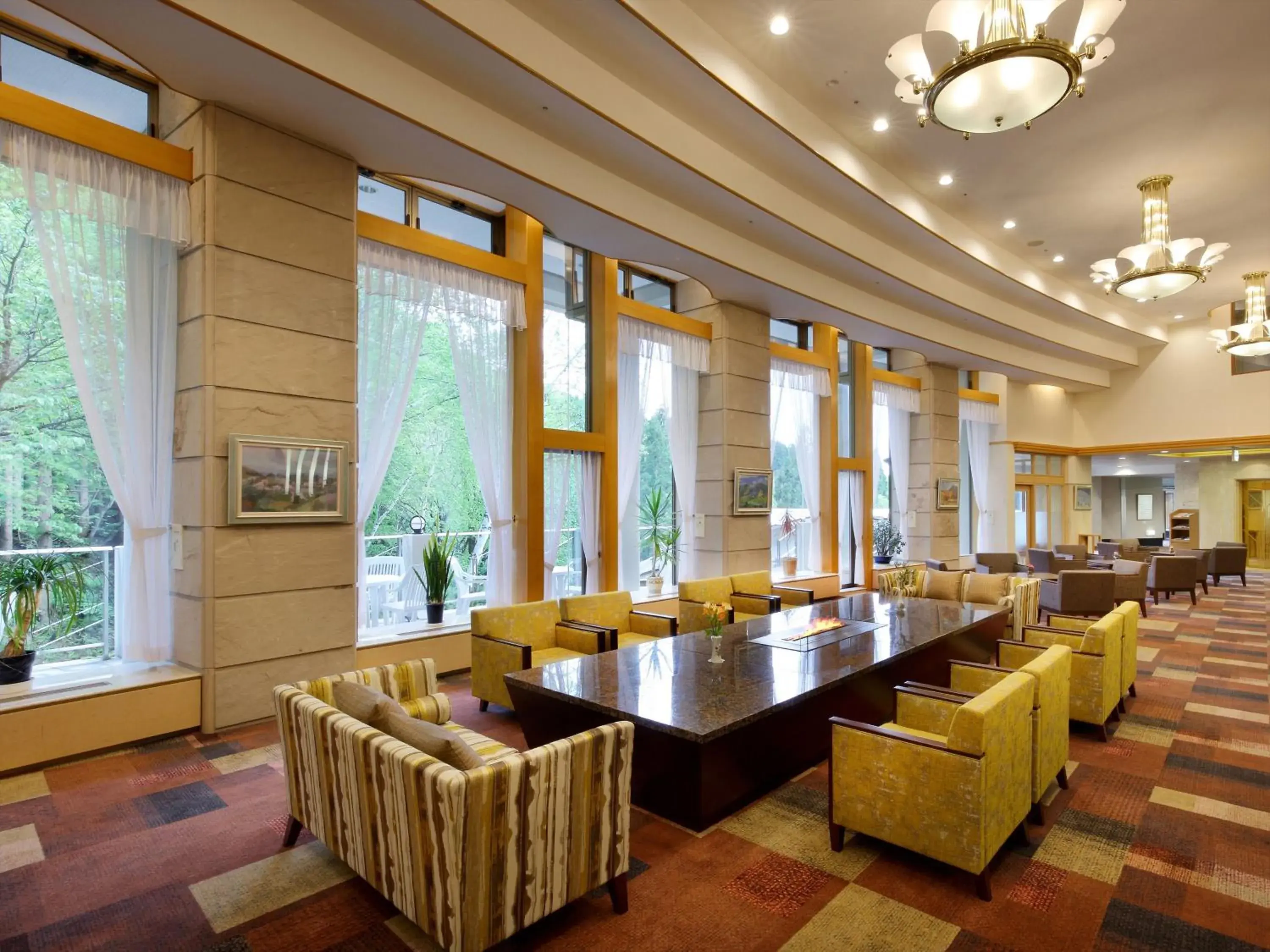 Lobby or reception in Zao Shiki no Hotel Lobby or reception in Zao Shiki no Hotel