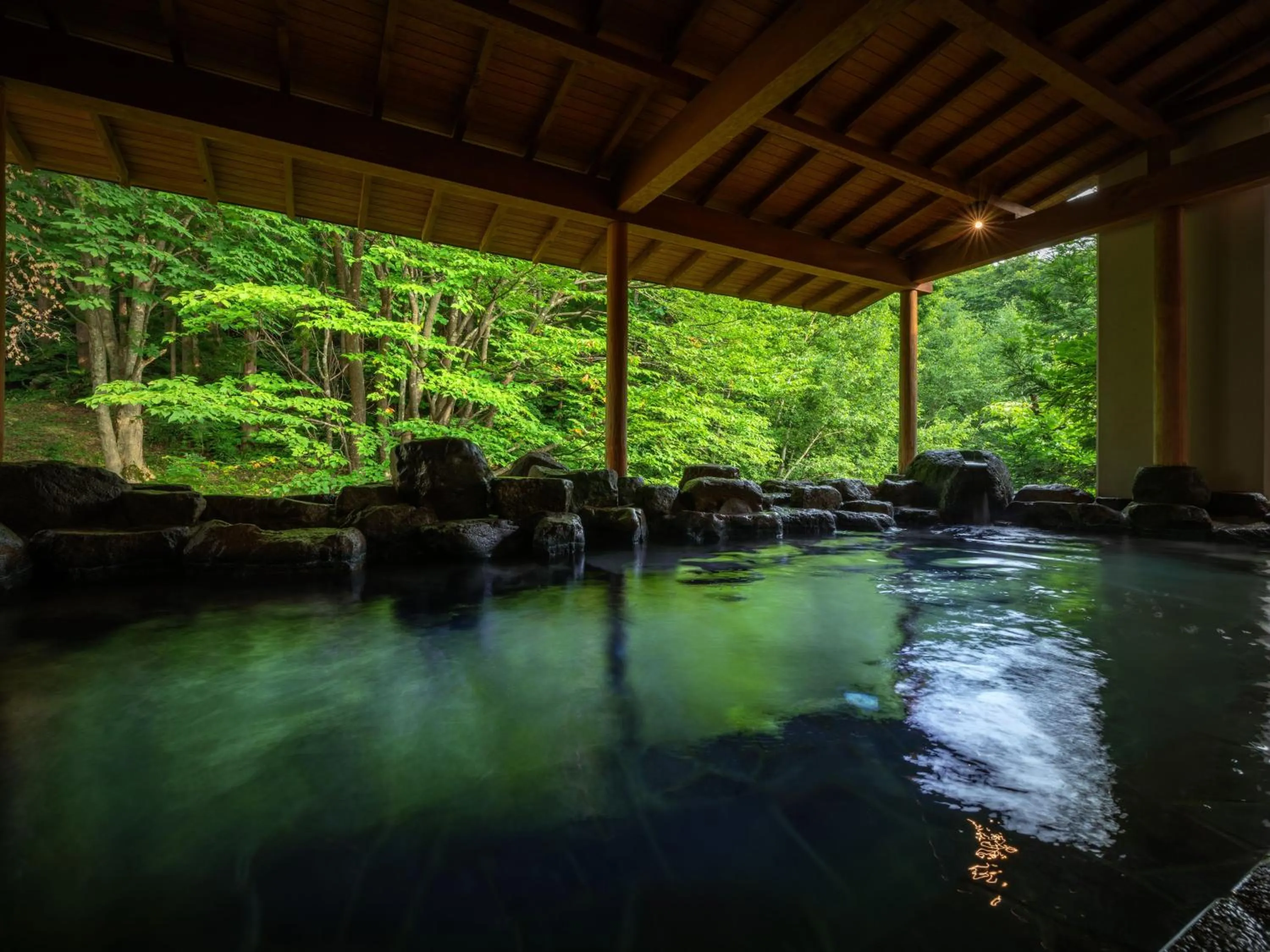 Open Air Bath in Zao Shiki no Hotel