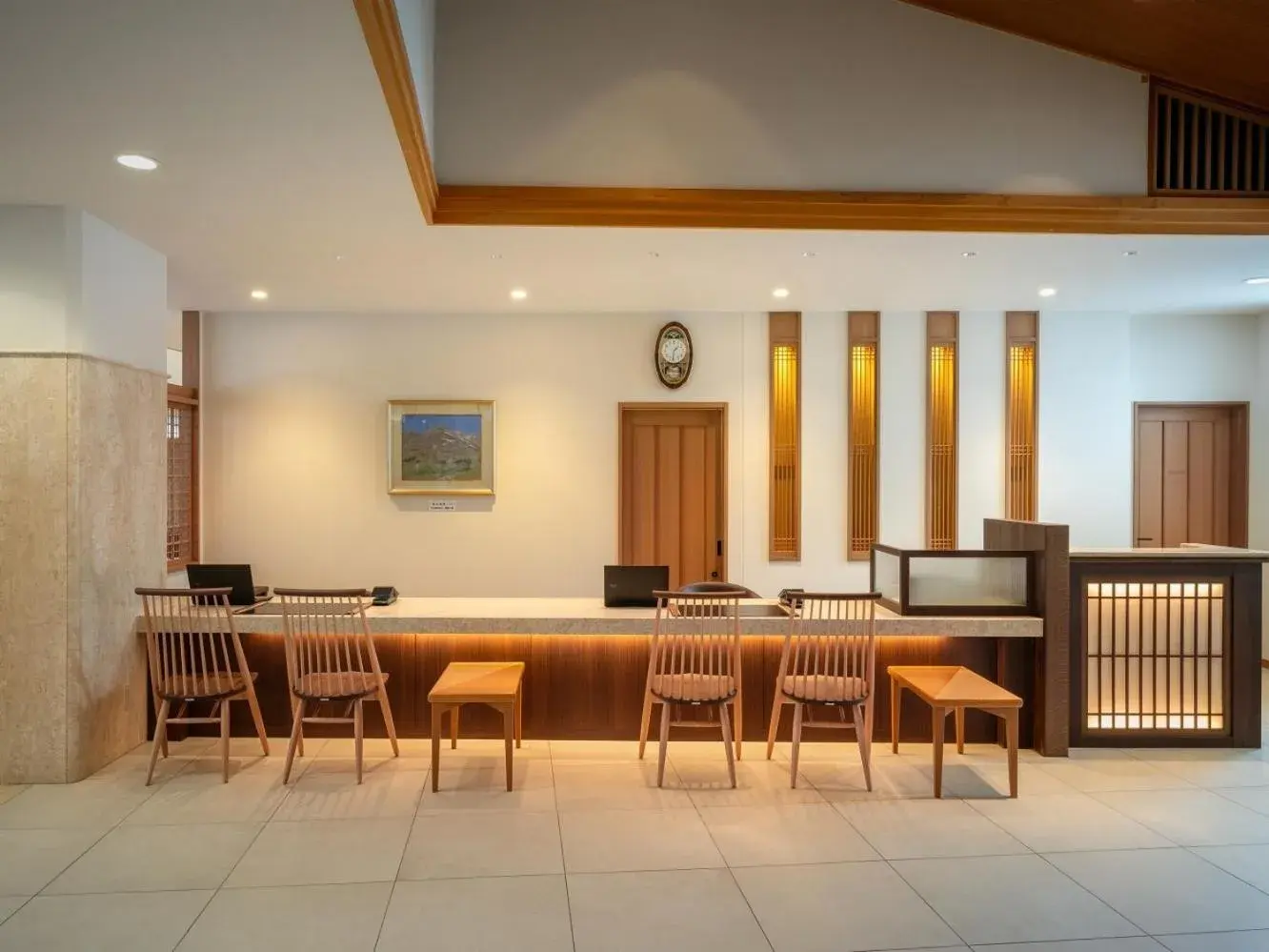 Lobby or reception in Zao Shiki no Hotel Lobby or reception in Zao Shiki no Hotel