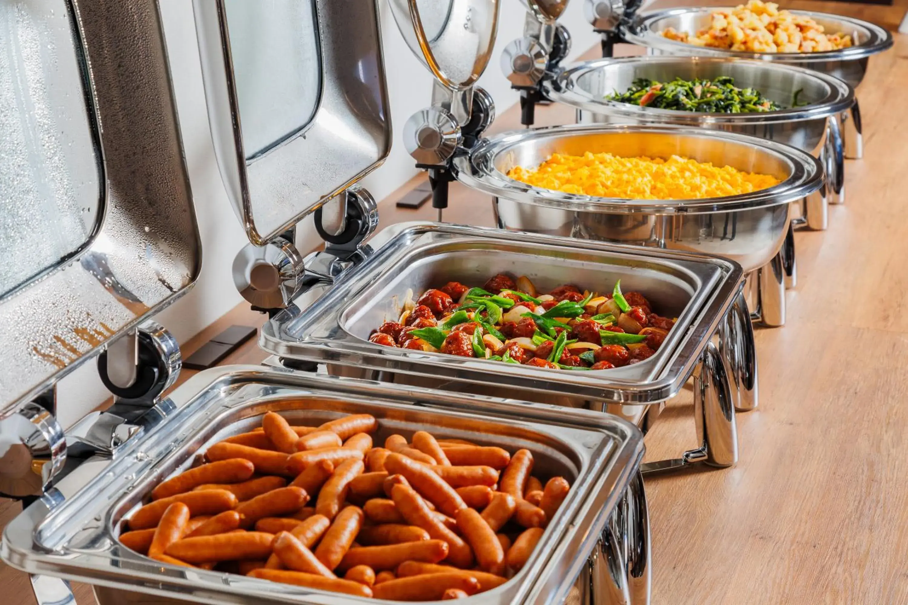 Breakfast in Tendo Hotel Breakfast in Tendo Hotel