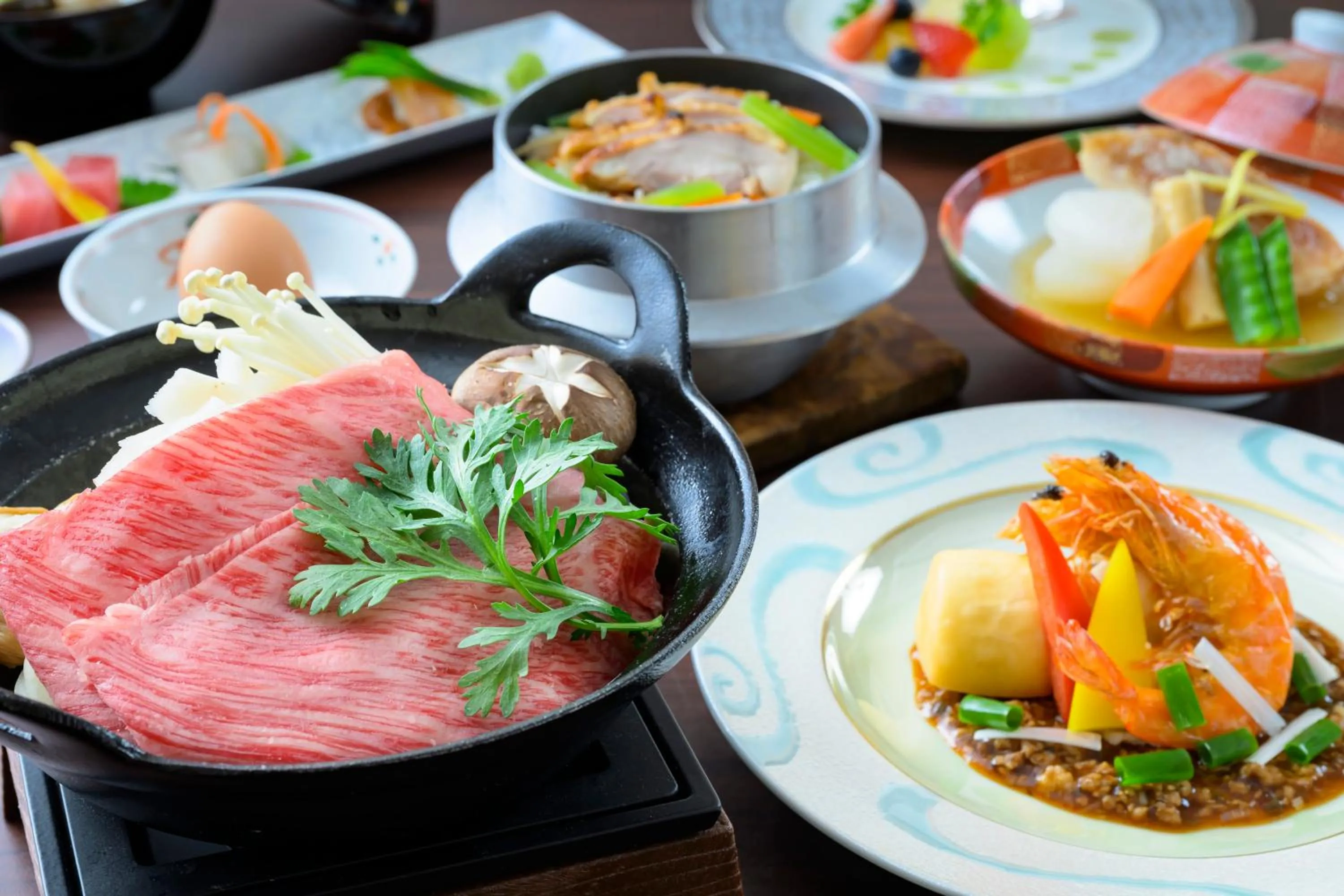 Dinner in Tendo Hotel