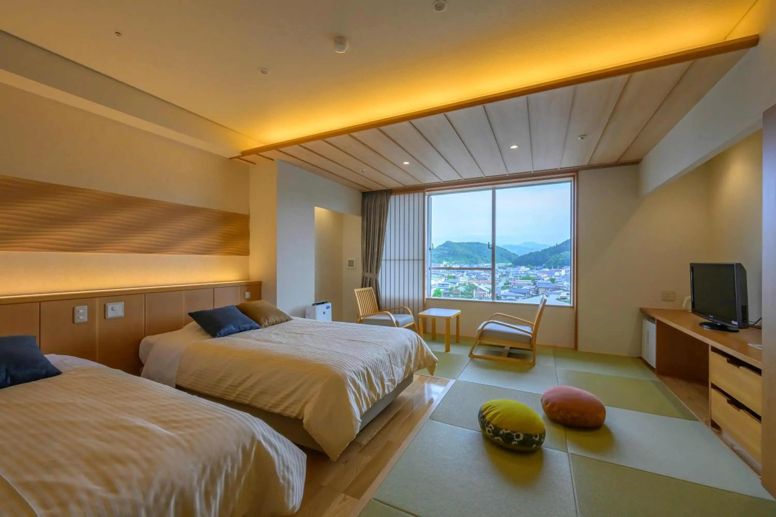 Bed in Tendo Hotel Bed in Tendo Hotel