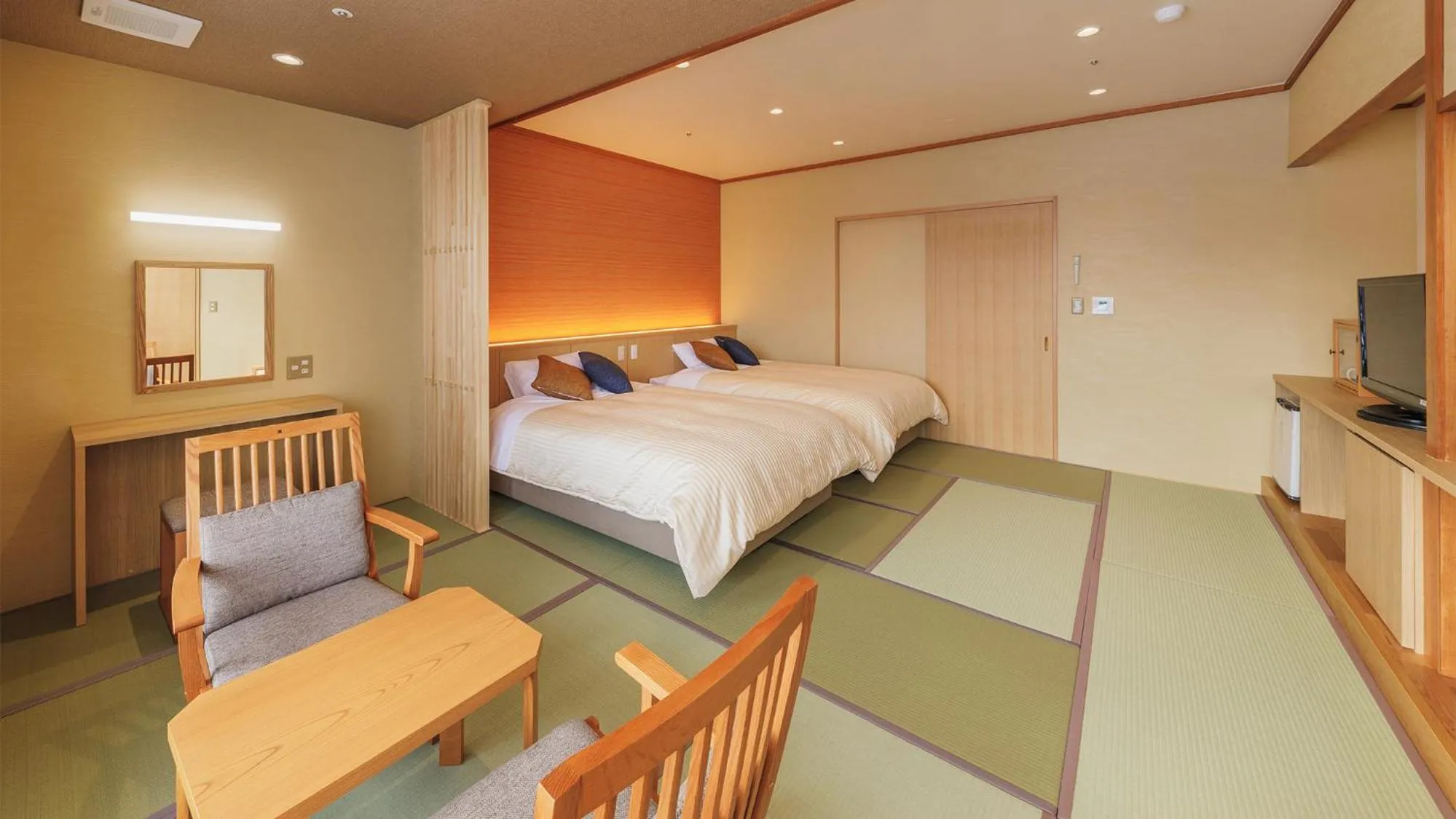 Photo of the whole room, Bed in Tendo Hotel