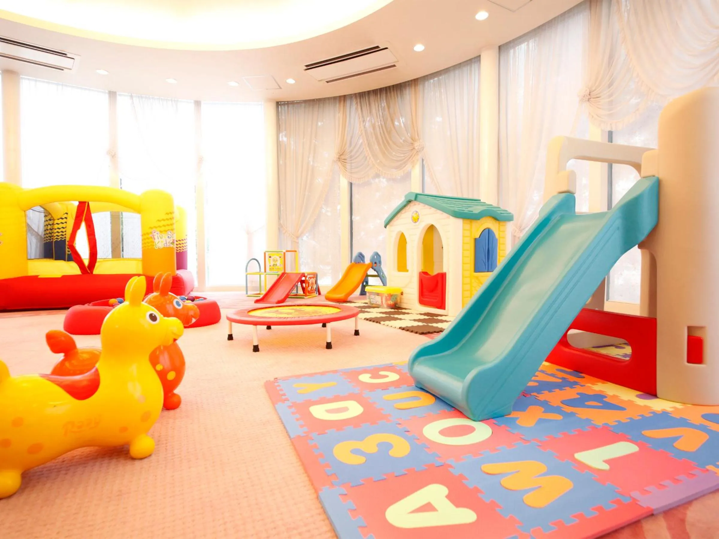 Children play ground in Tendo Hotel