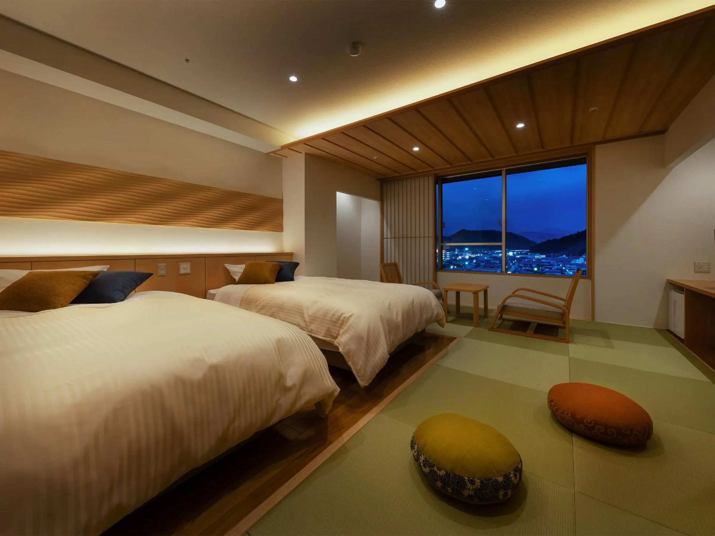 Bed in Tendo Hotel