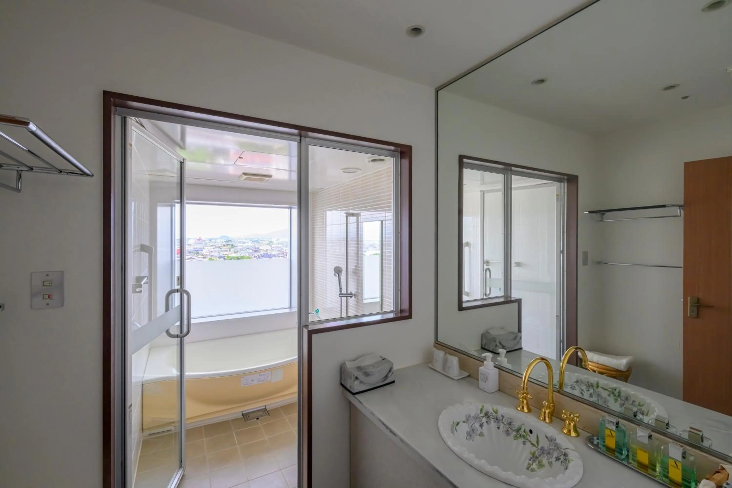 Bathroom in Tendo Hotel