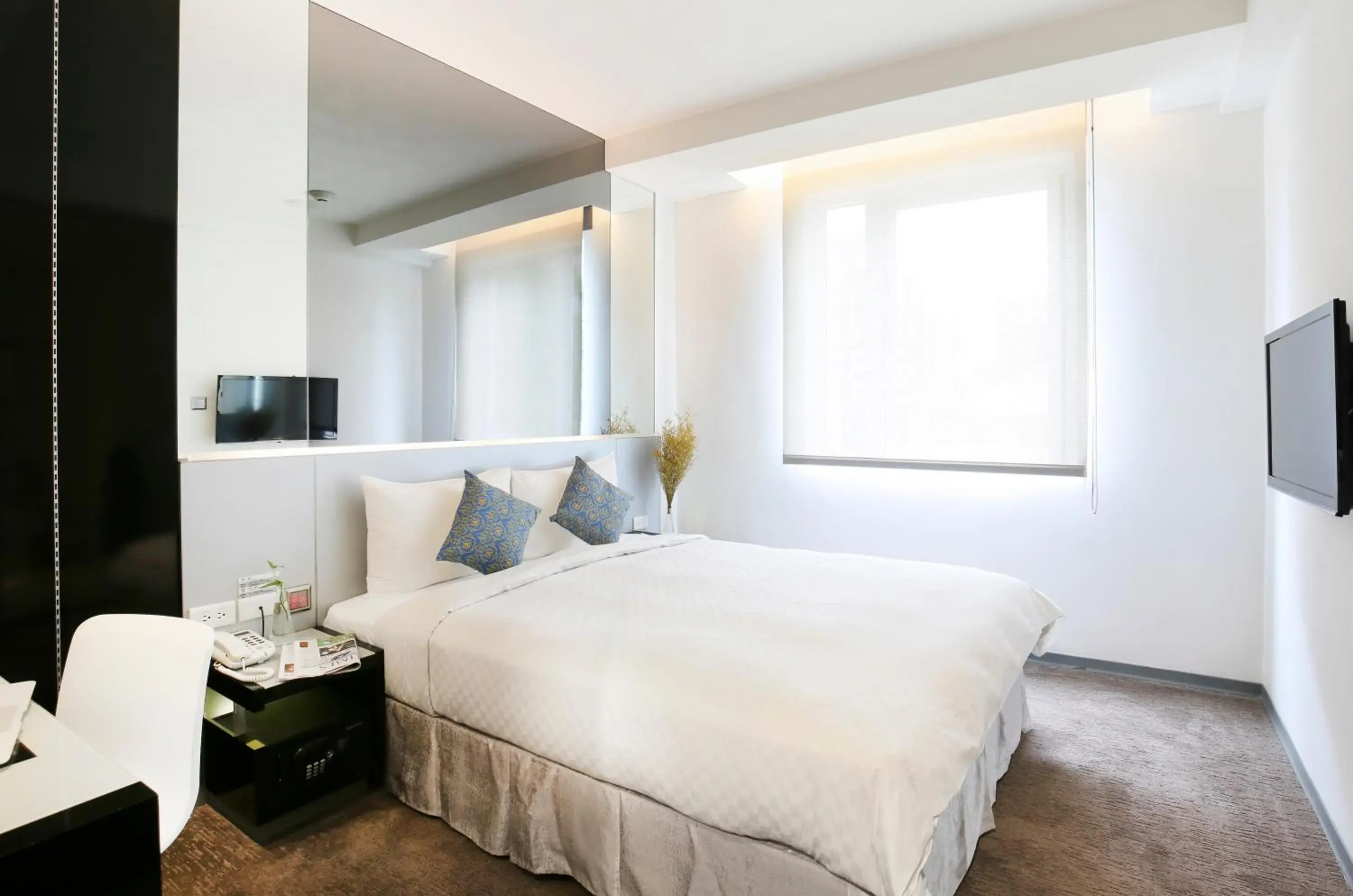 Photo of the whole room, Bed in CityInn Hotel Plus - Taichung Station Branch Photo of the whole room, Bed in CityInn Hotel Plus - Taichung Station Branch