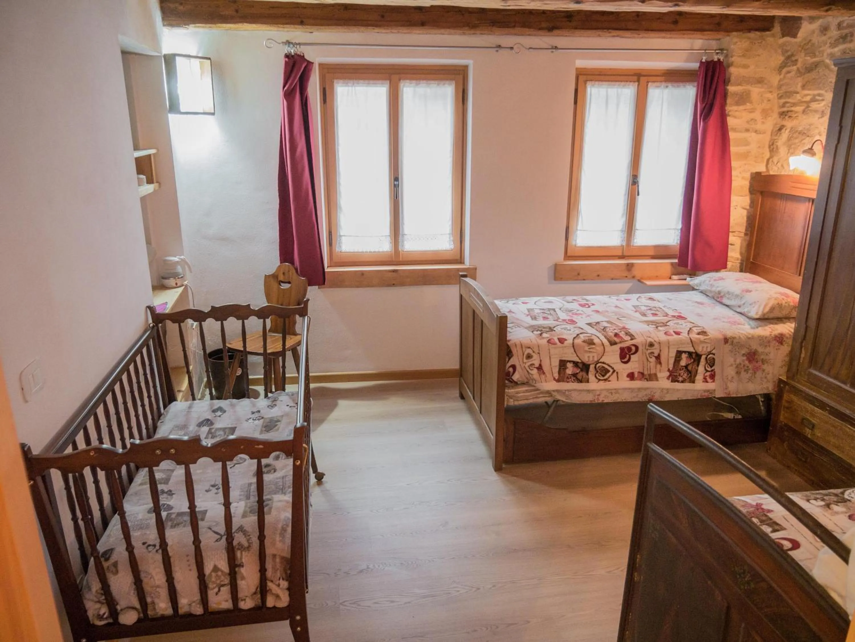 Bedroom, Bed in Casa 1885