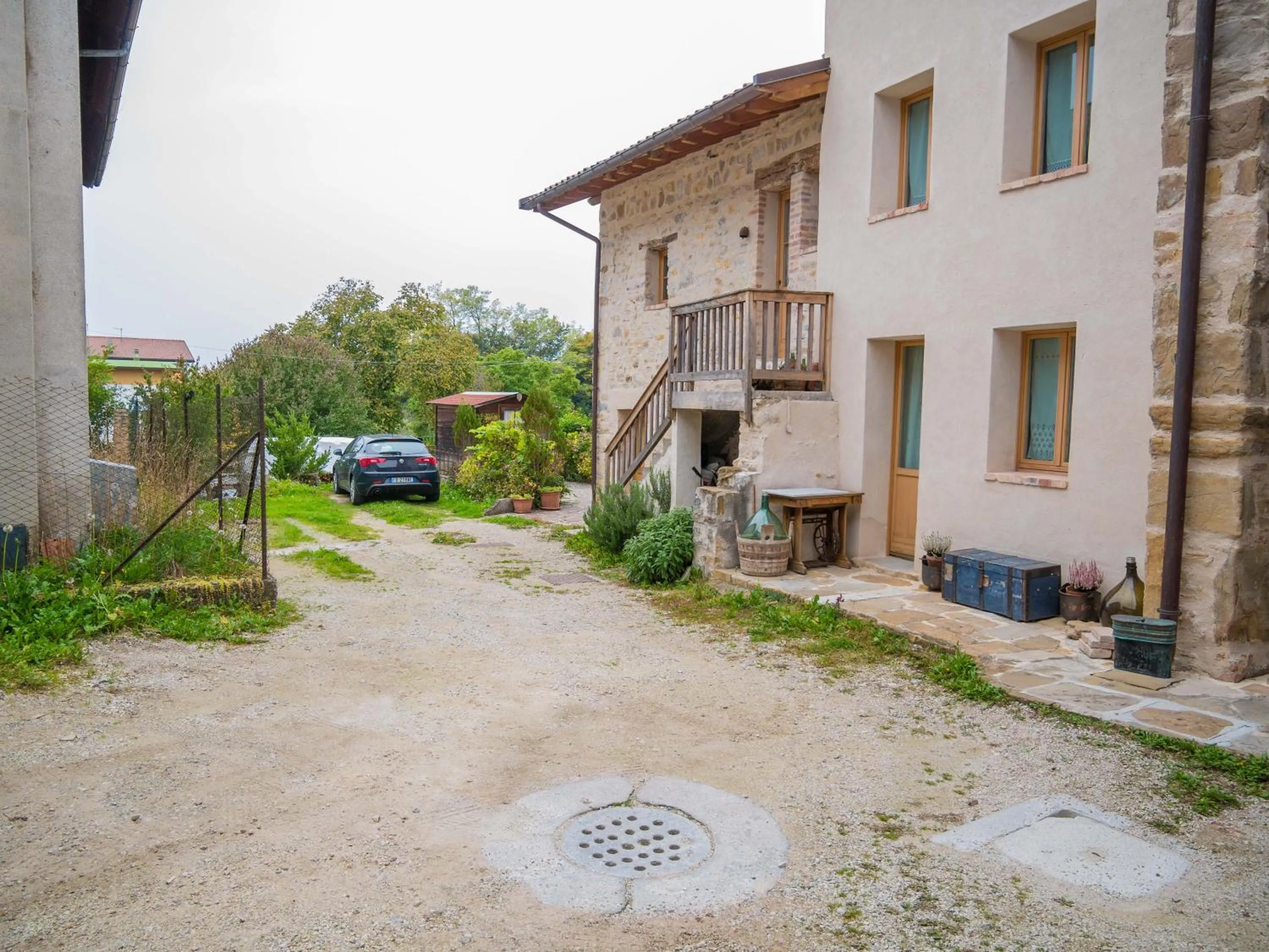 Inner courtyard view in Casa 1885