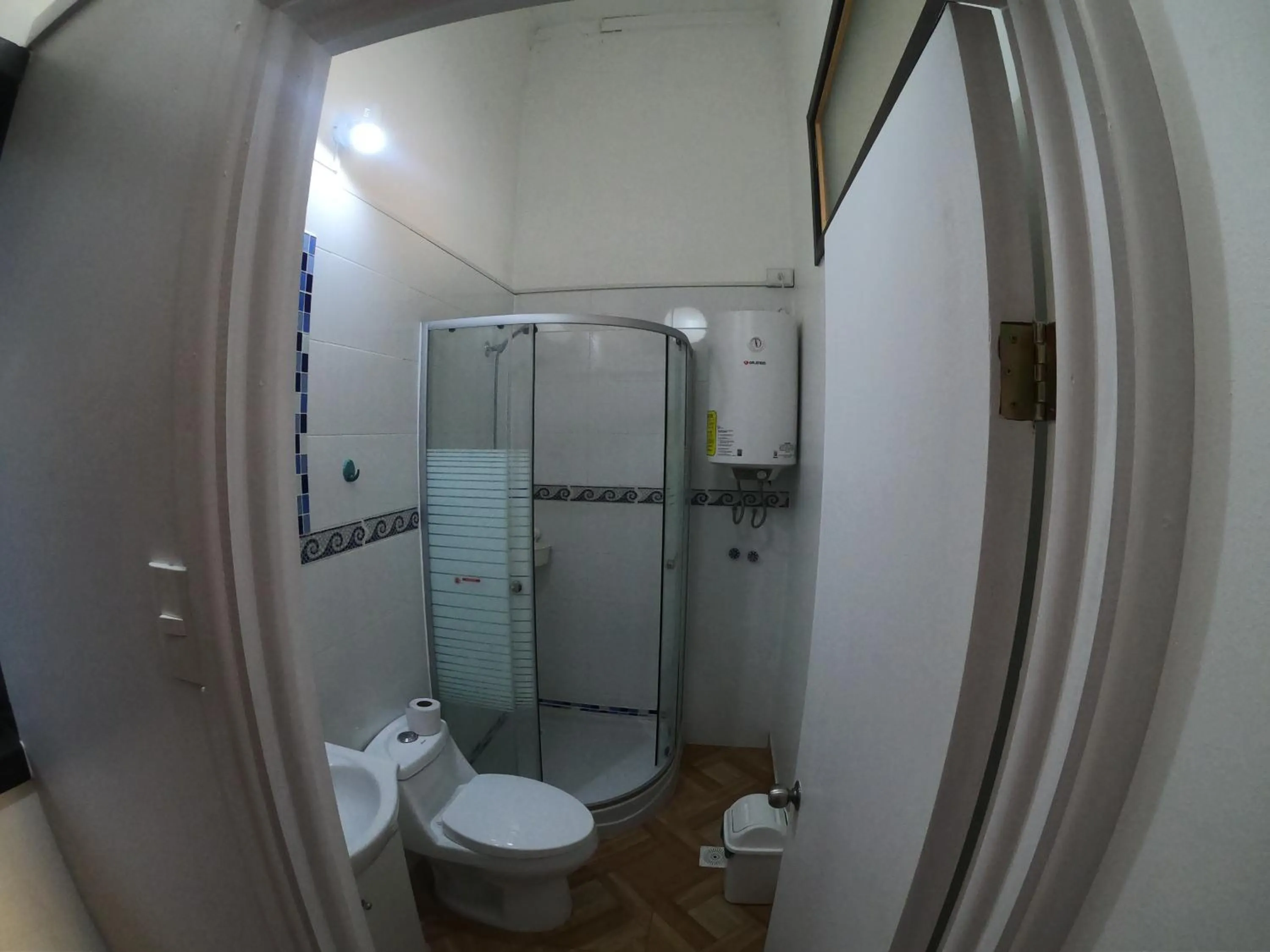 Shower in Volta Inn Hostel