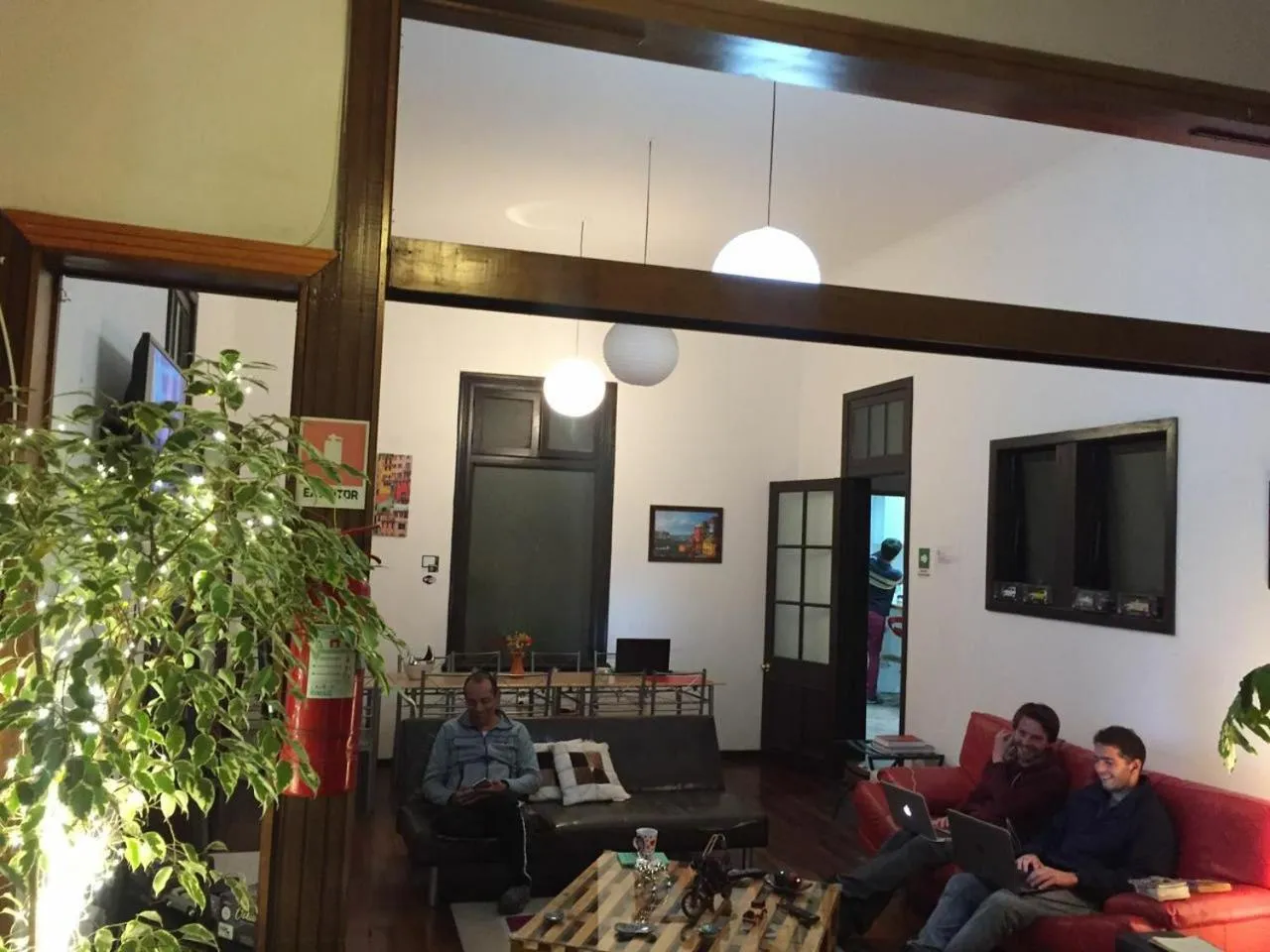 TV and multimedia in Volta Inn Hostel