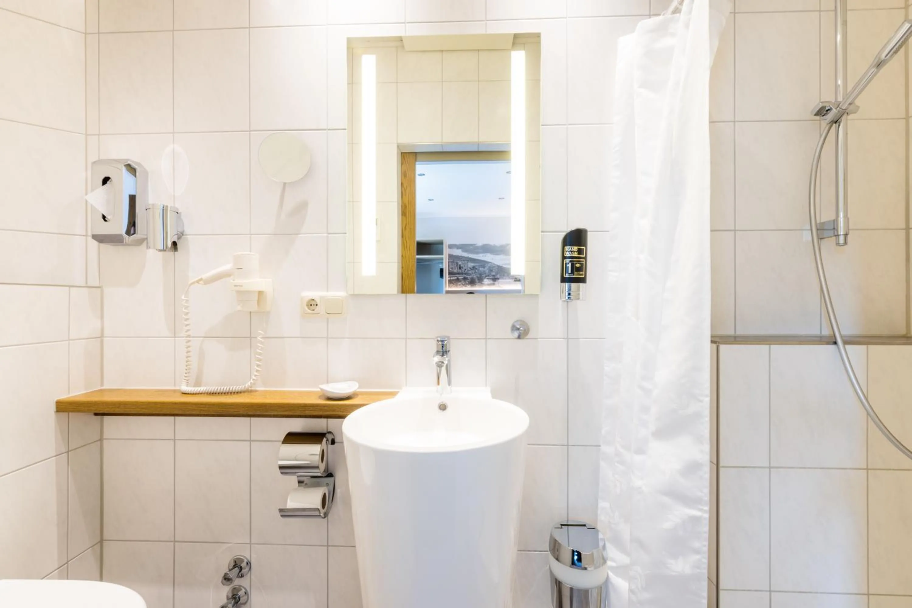 Bathroom in Hotel Rose