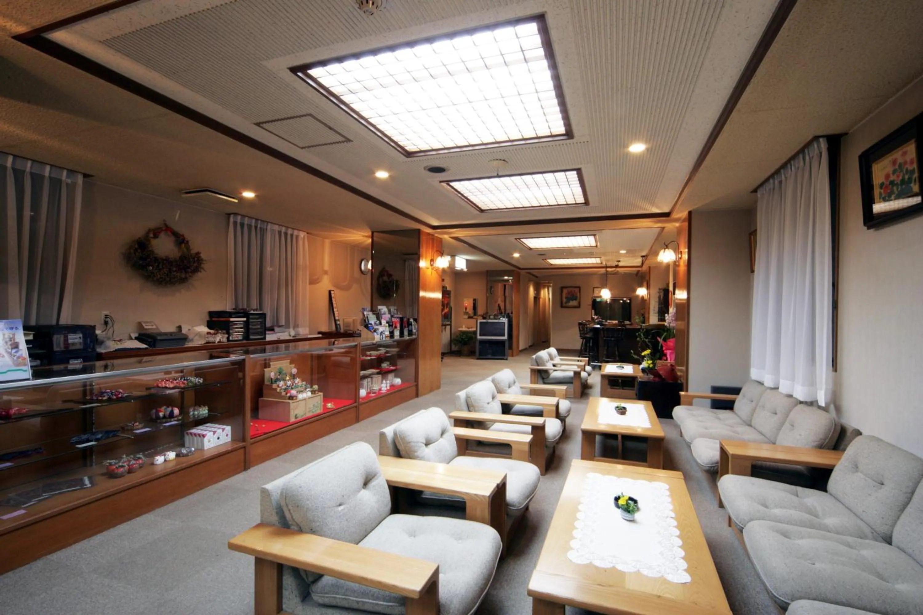 Lobby or reception in Ryokan Kousen Kazeya Group
